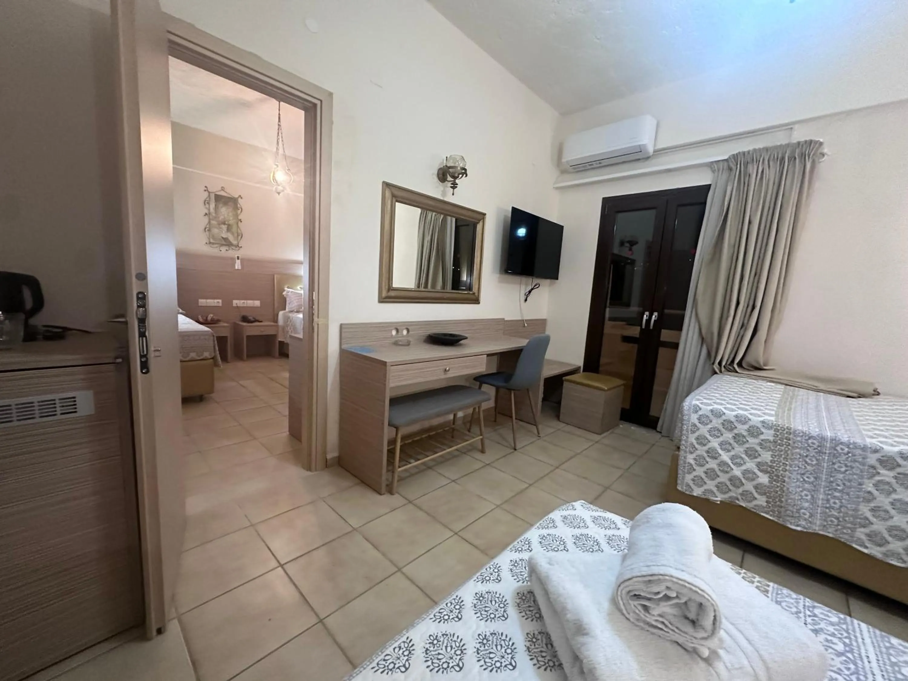 Bed in Thalia deco City & Beach Hotel