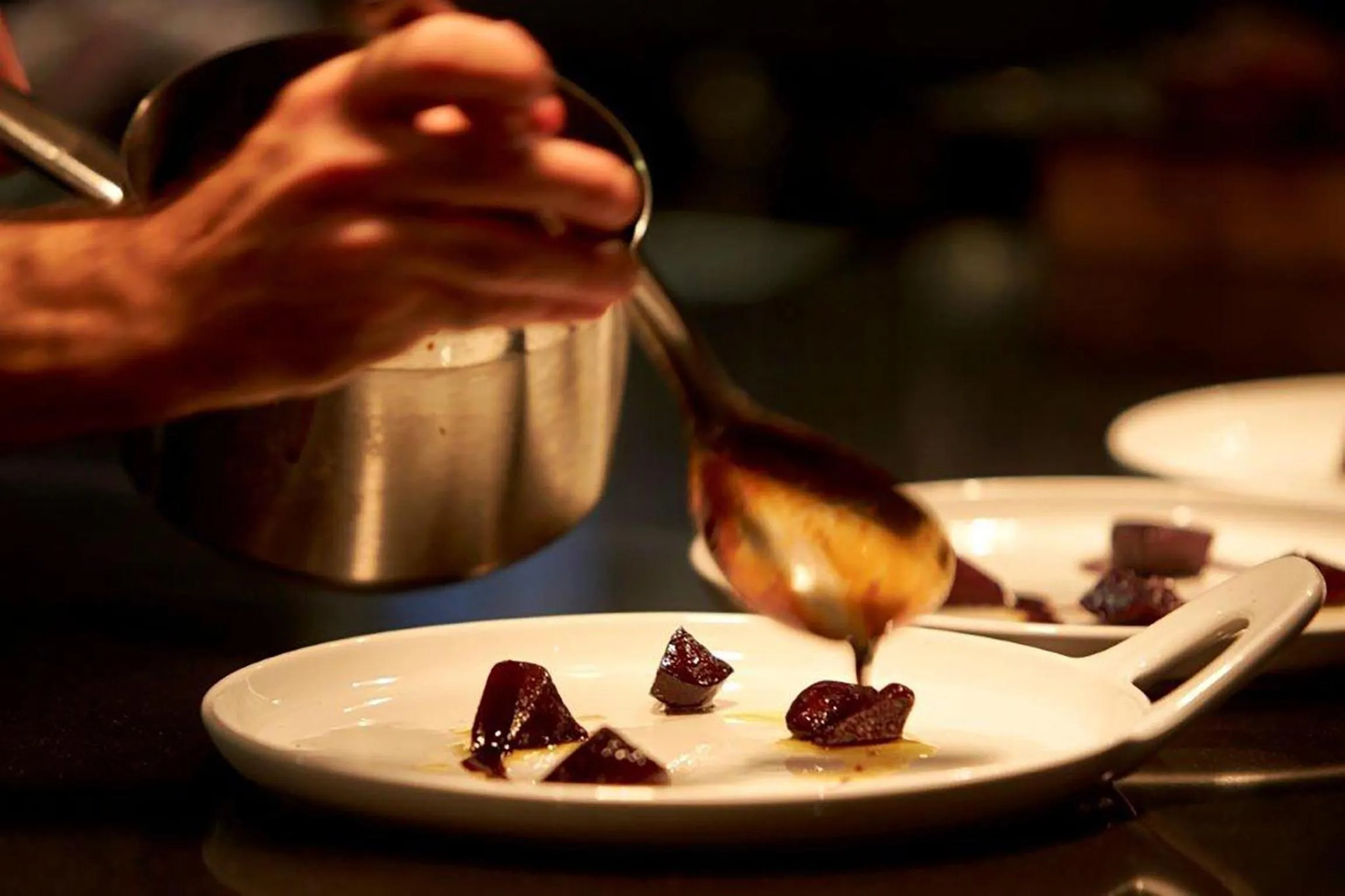 Food close-up in Thon Hotel Vettre