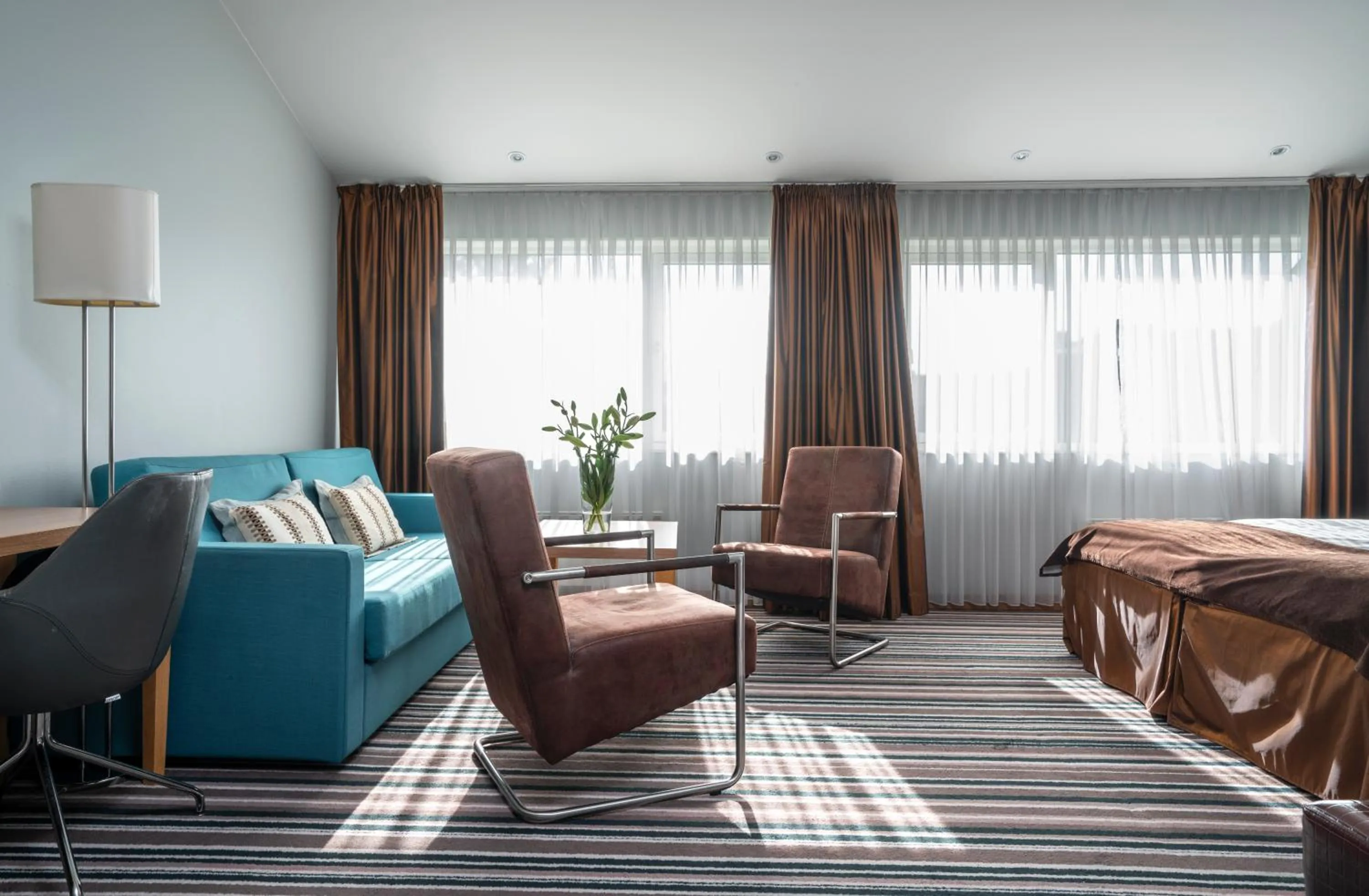 Seating area in Thon Hotel Vettre