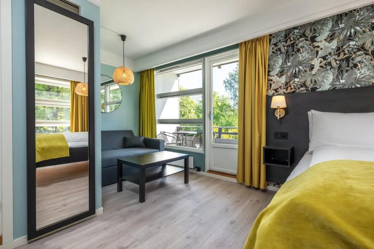 Bed in Thon Hotel Vettre