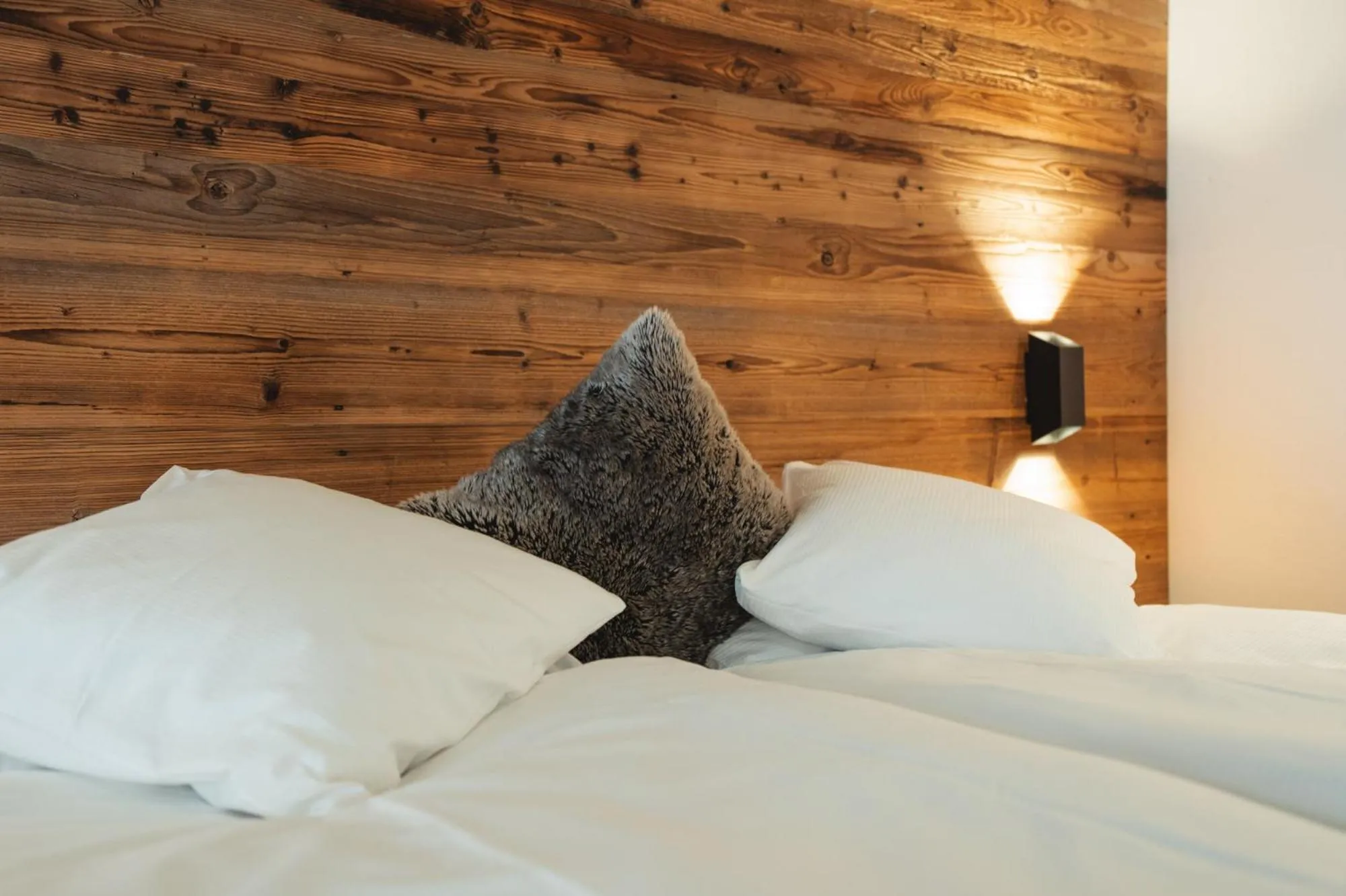 Bed in Hotel Matterhornblick