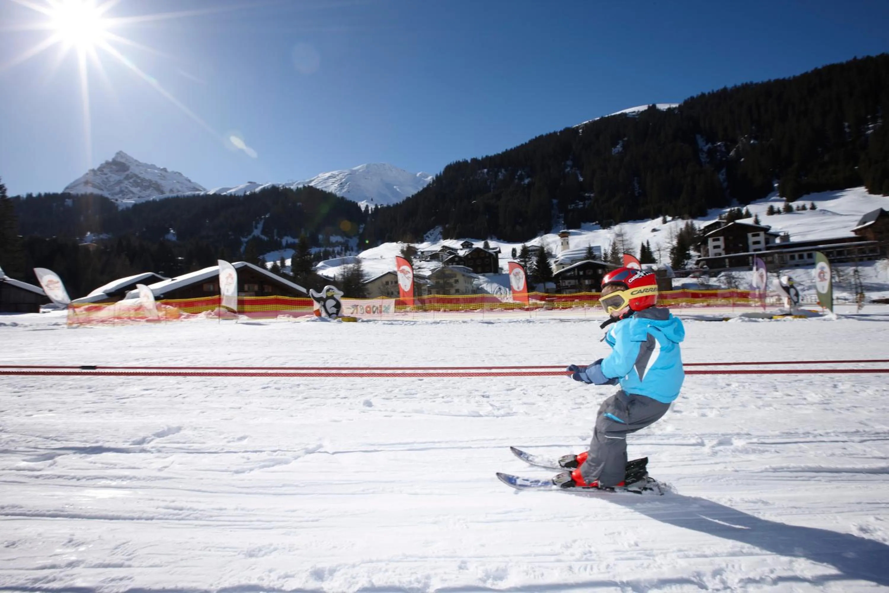 Ski School in Familienhotel Mateera Gargellen / Montafon