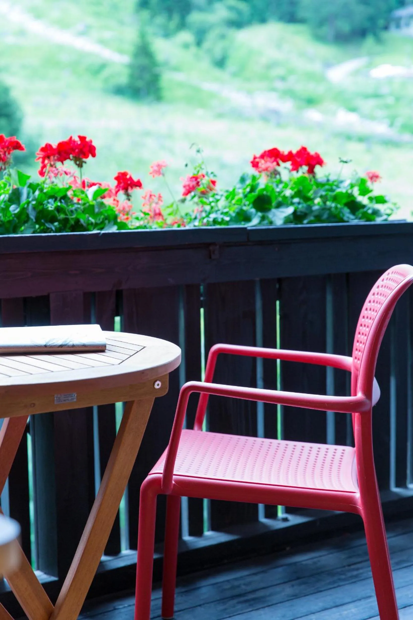 Garden in Familienhotel Mateera Gargellen / Montafon