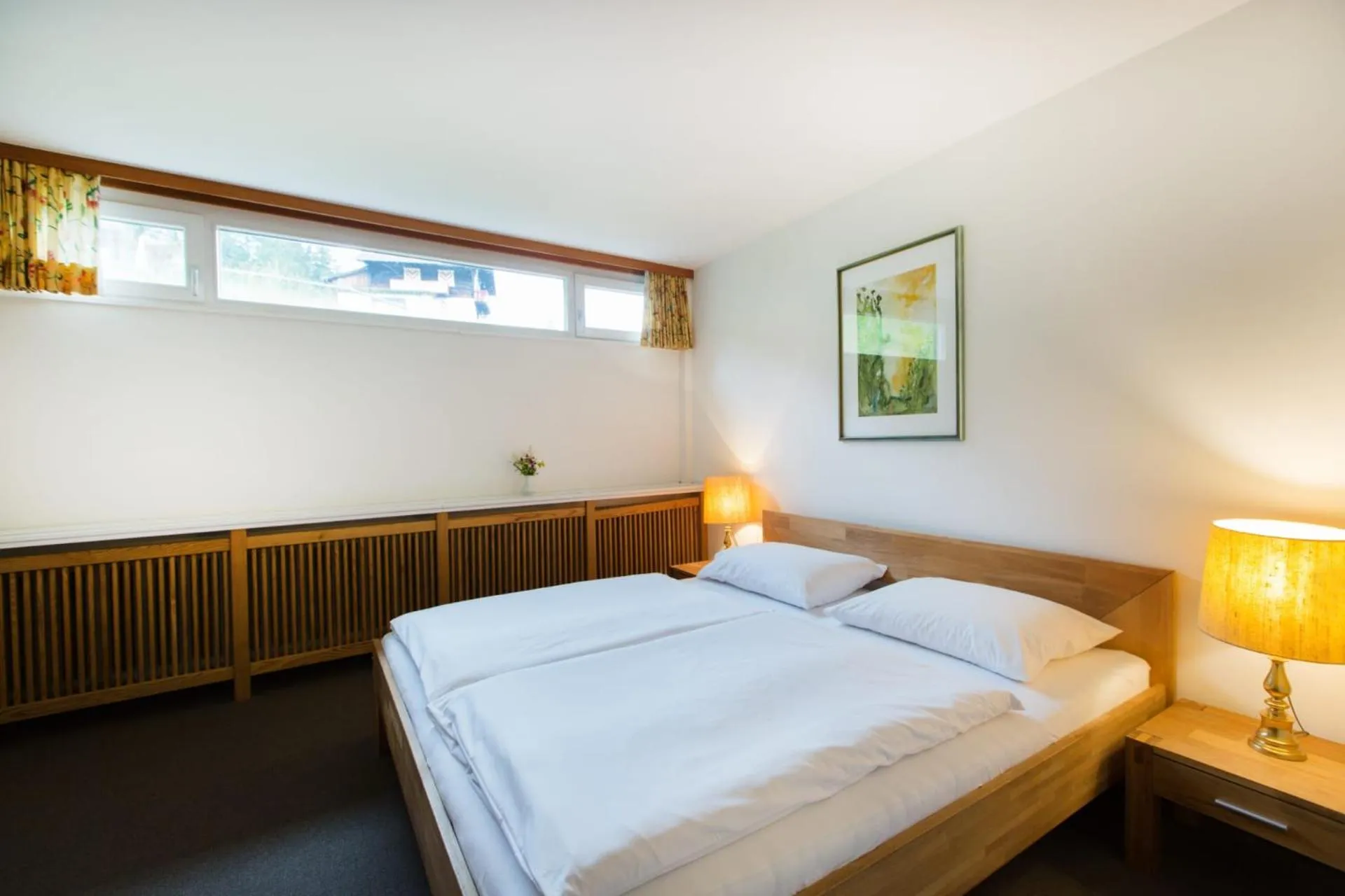 Bedroom, Bed in Familienhotel Mateera Gargellen / Montafon