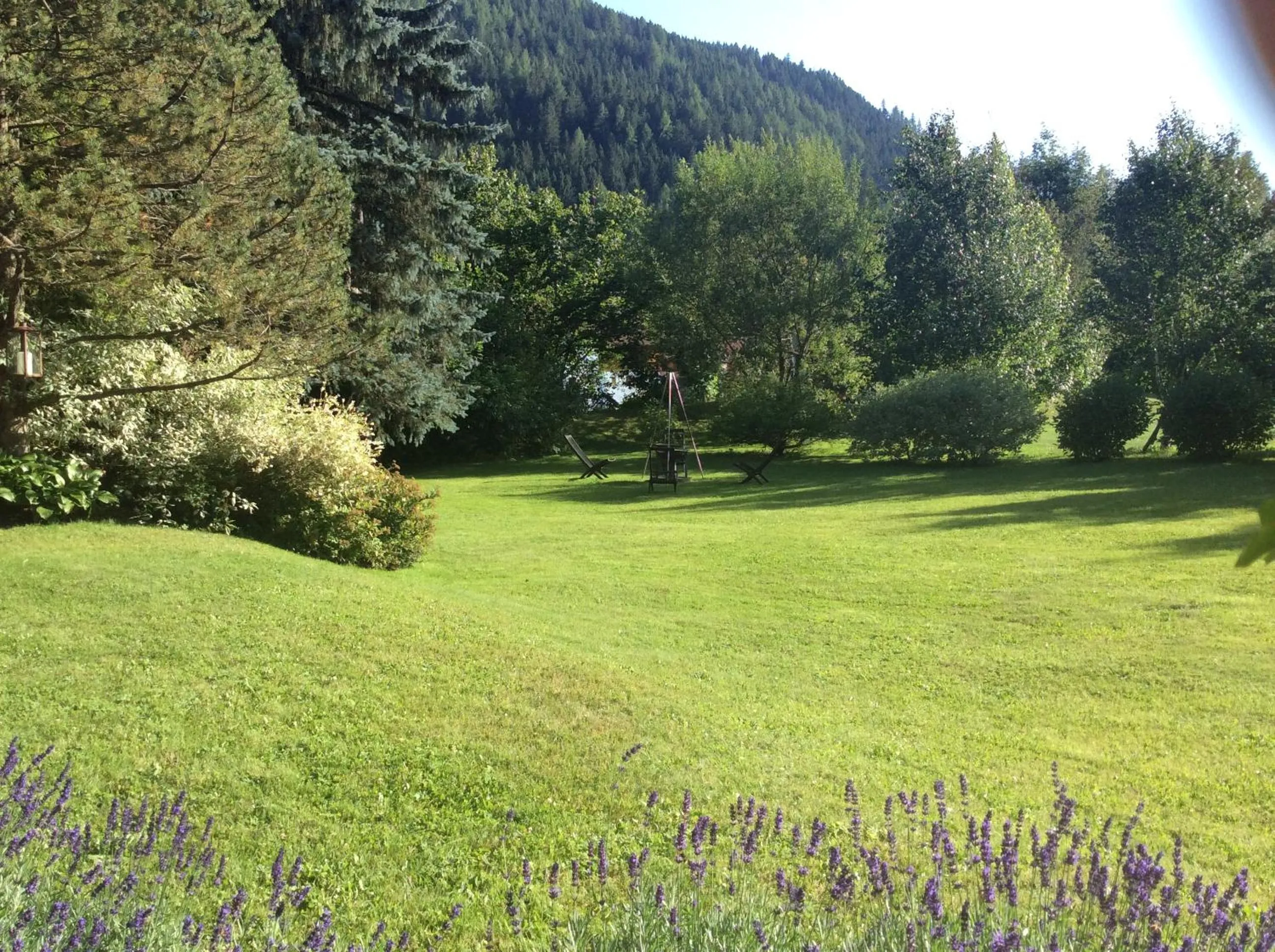 Garden in Ferienwohnungen Familie Wetzlinger