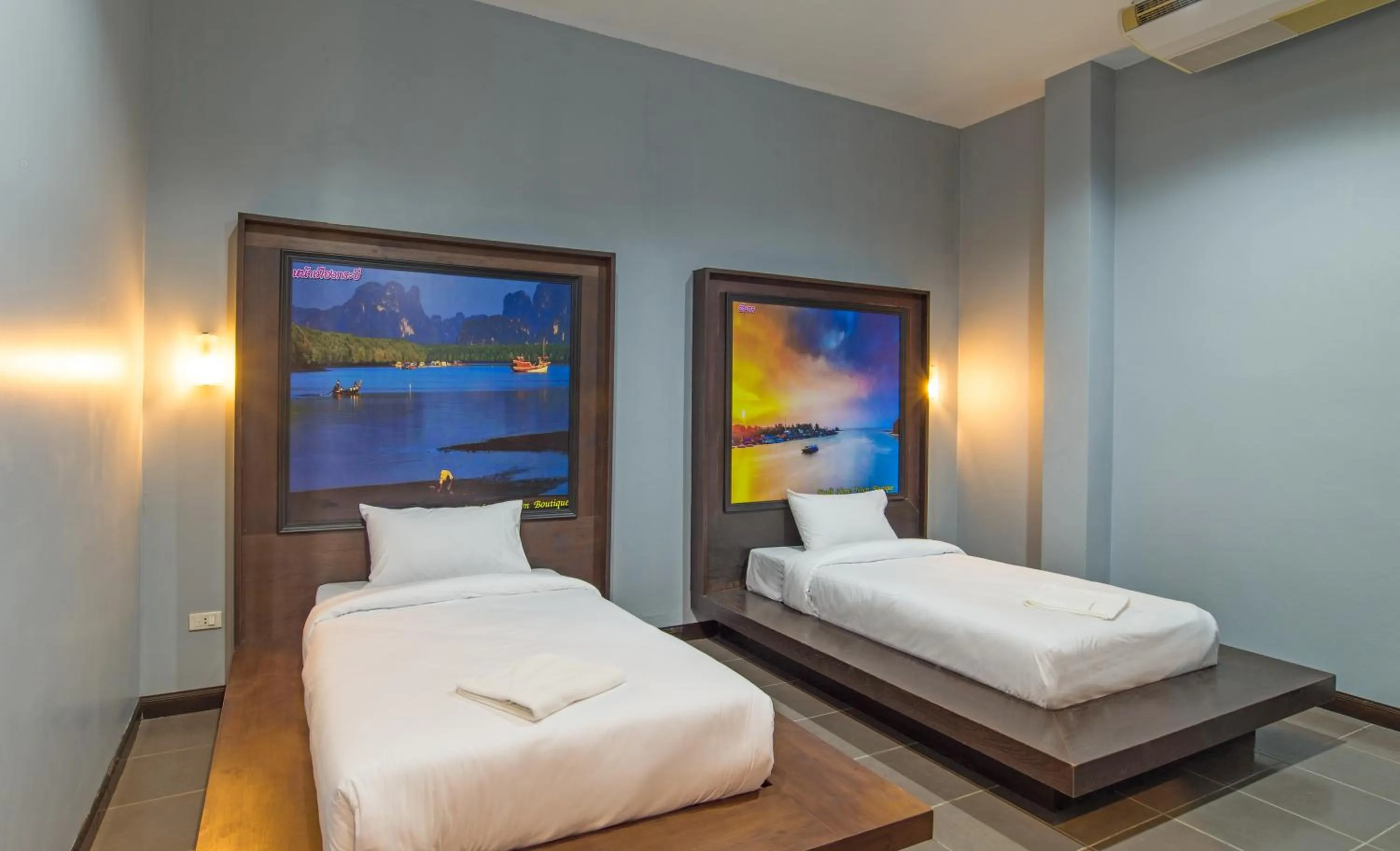 Bedroom, Bed in Krabi Home Town Boutique