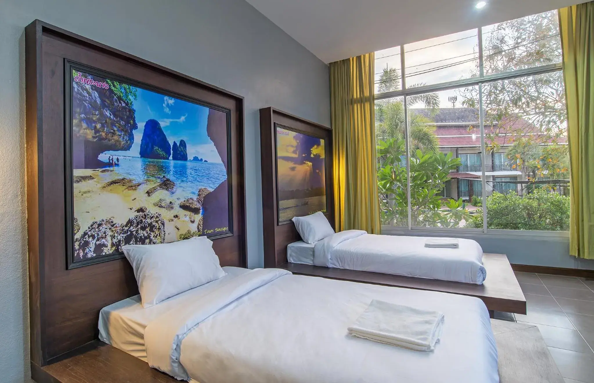 Garden view, Bed in Krabi Home Town Boutique Garden view, Bed in Krabi Home Town Boutique