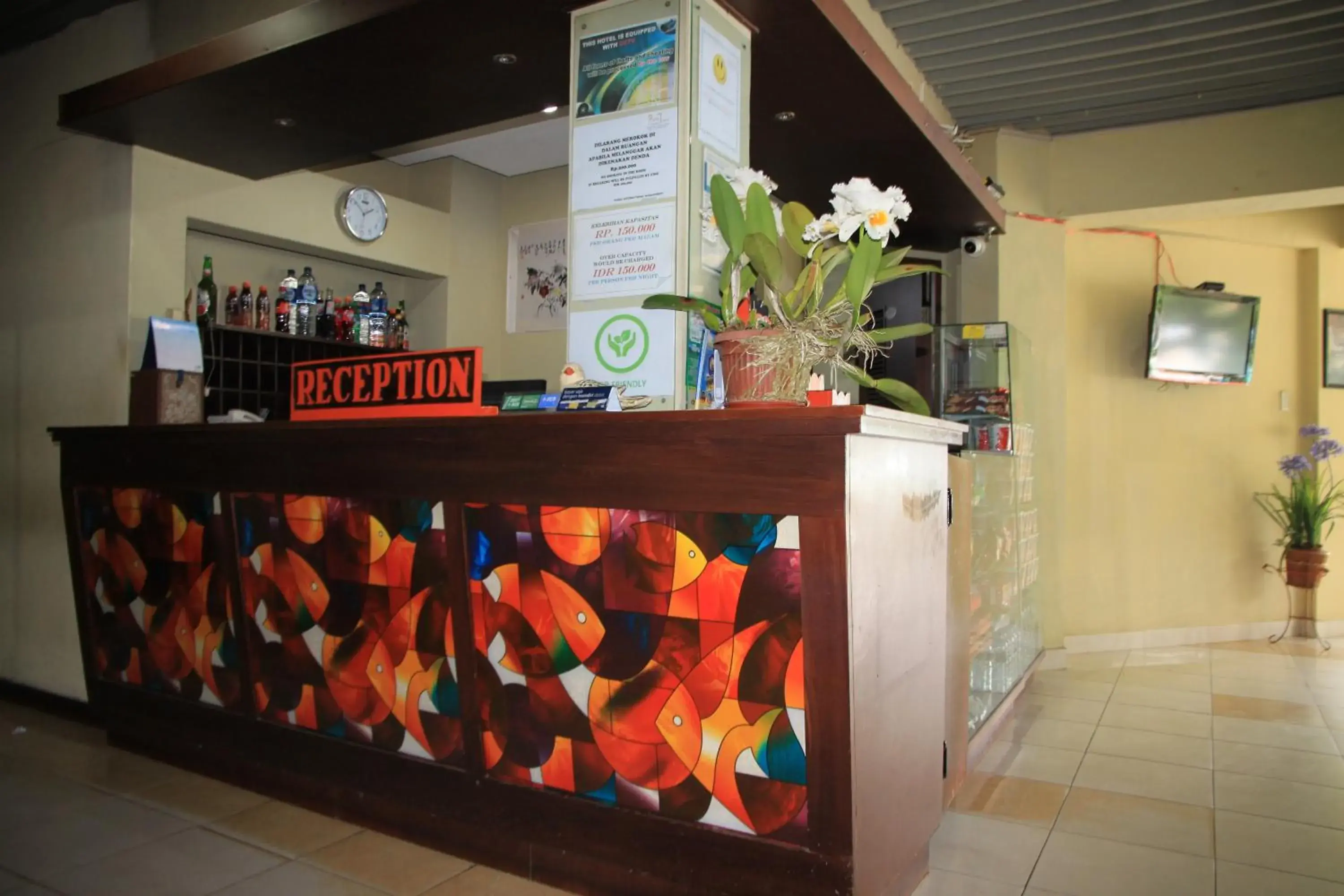 Lobby or reception in Pandu Lakeside Hotel Parapat Lobby or reception in Pandu Lakeside Hotel Parapat