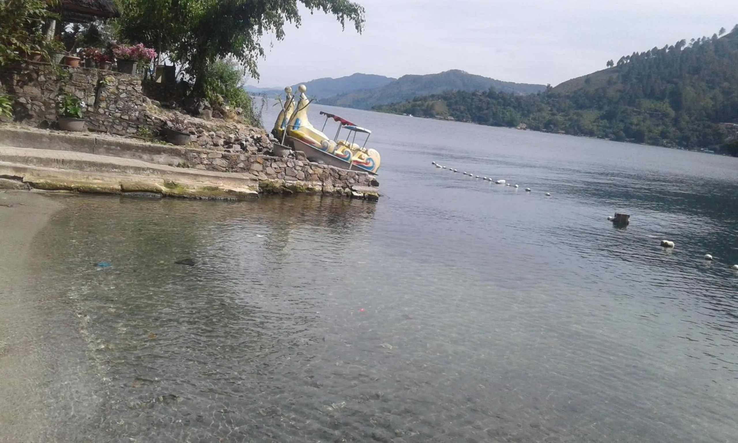 Beach in Pandu Lakeside Hotel Parapat
