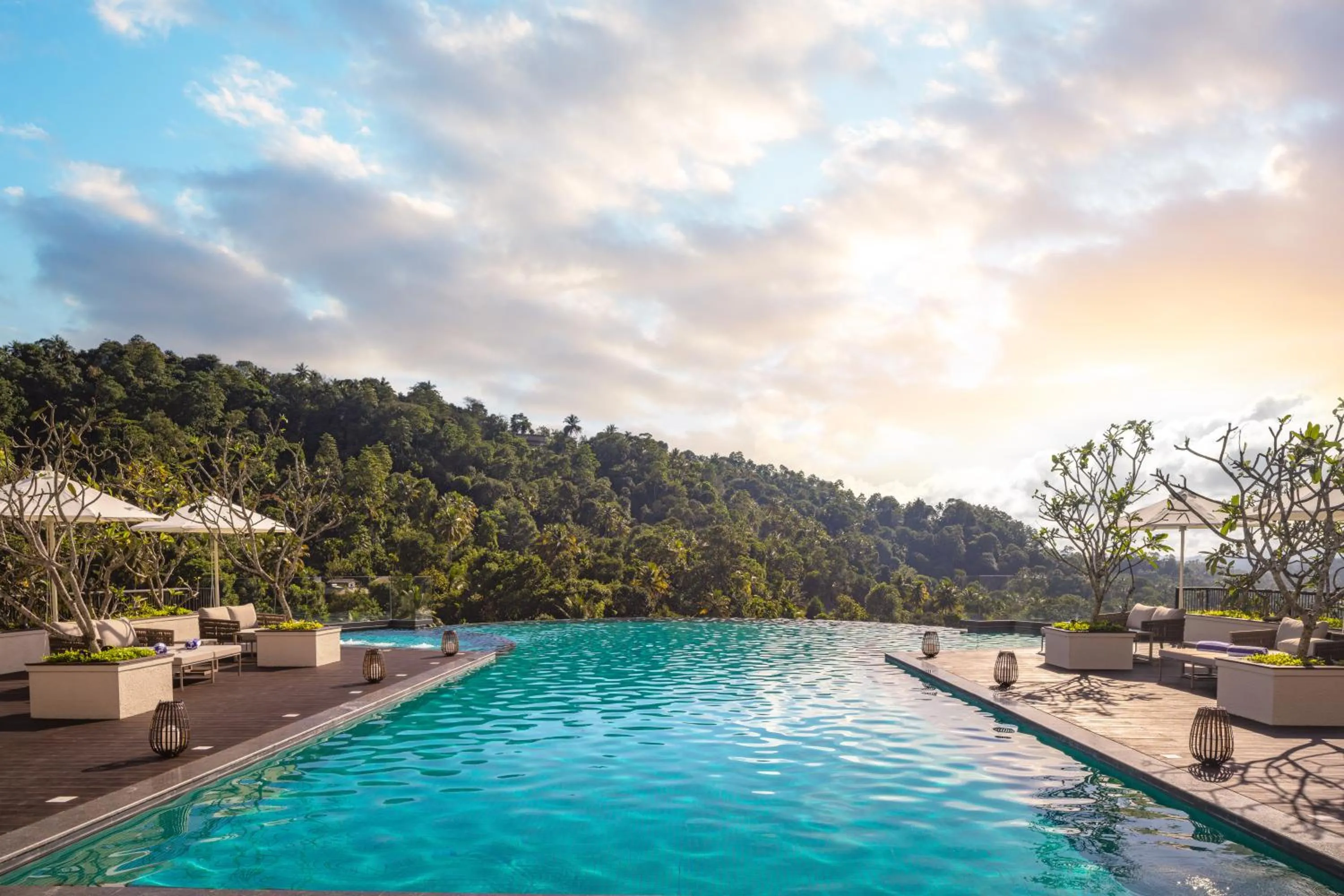 Swimming pool in The Golden Crown Hotel