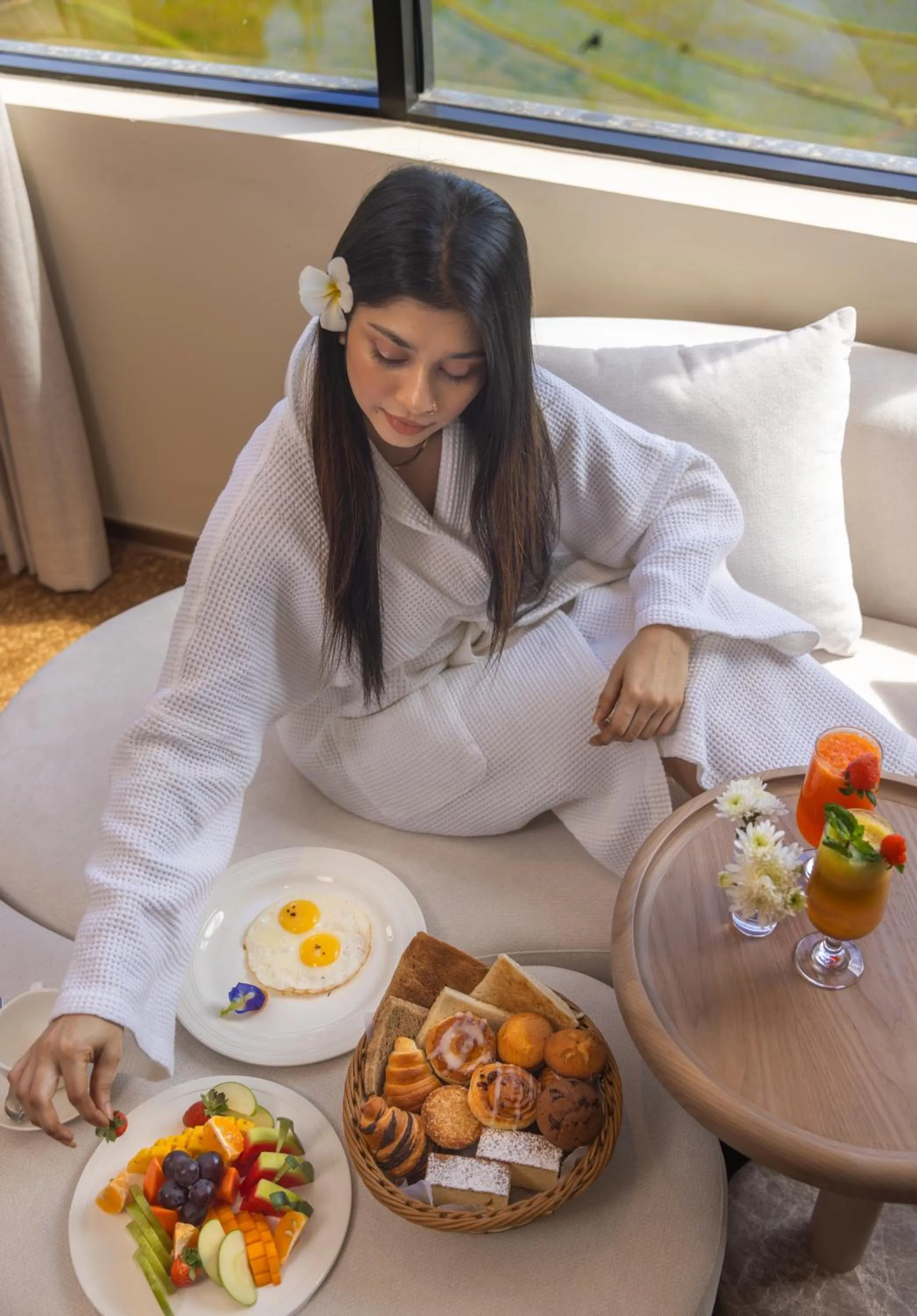 Breakfast in The Golden Crown Hotel