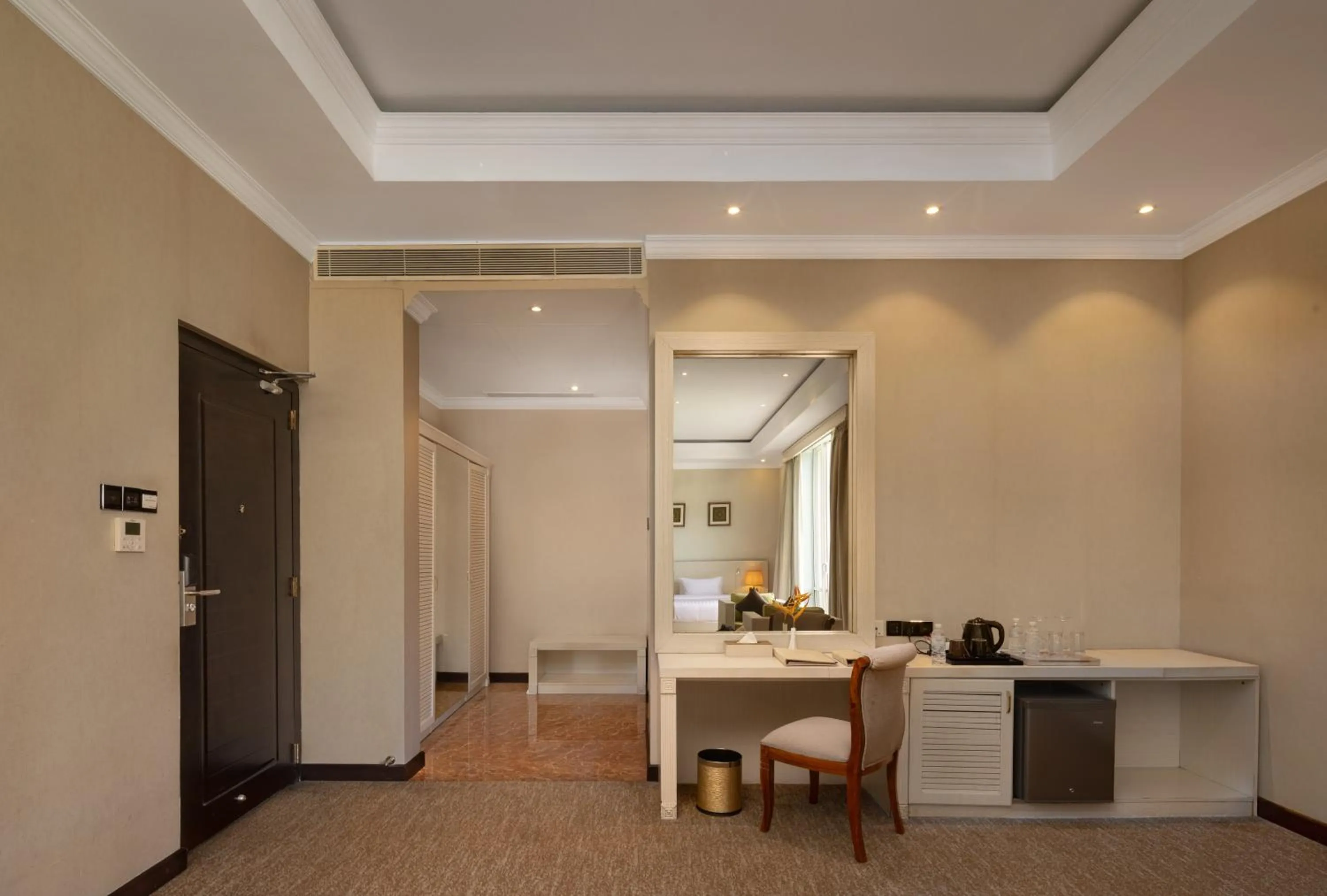 furniture in The Golden Crown Hotel