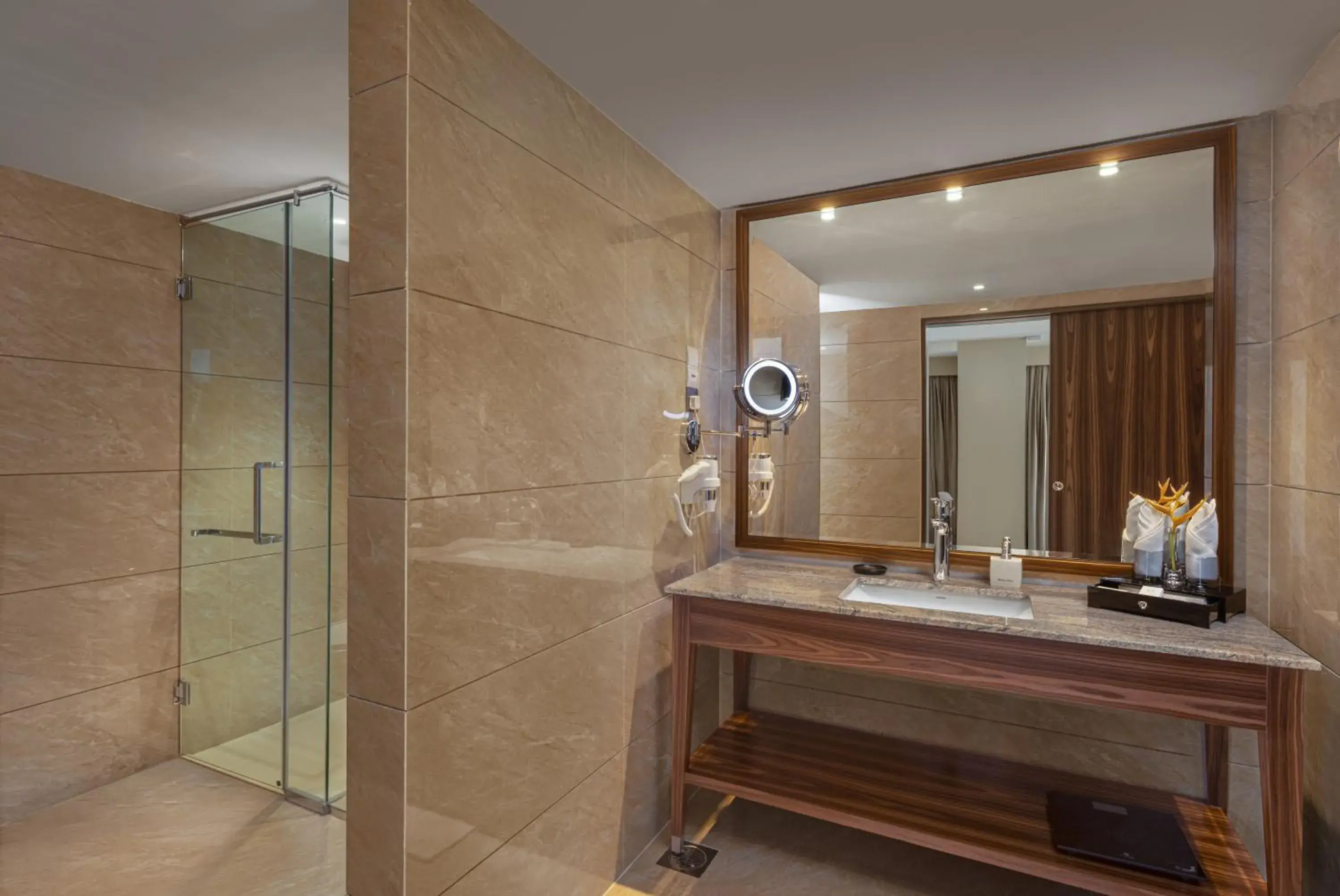 Bathroom in The Golden Crown Hotel Bathroom in The Golden Crown Hotel