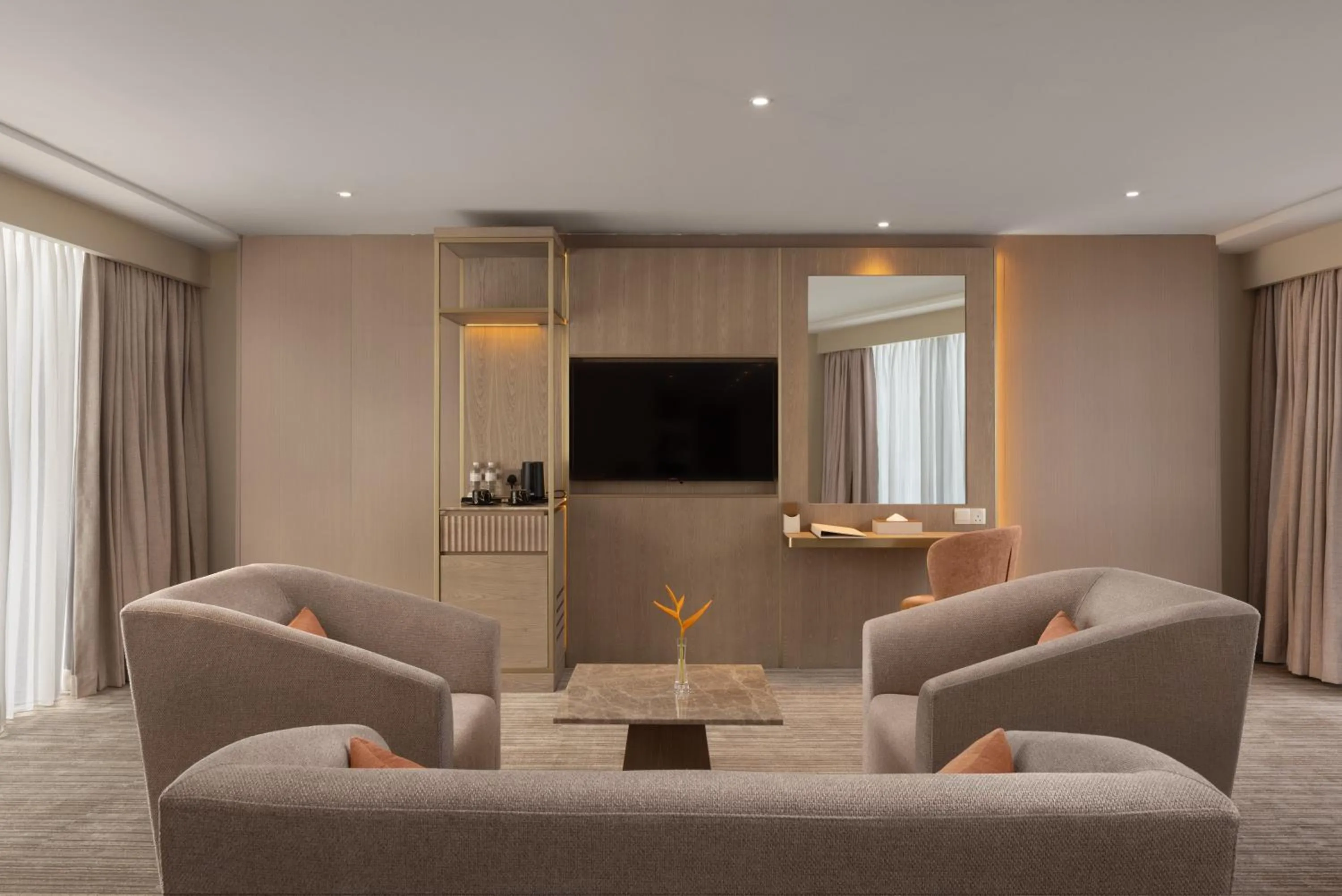 Decorative detail in The Golden Crown Hotel