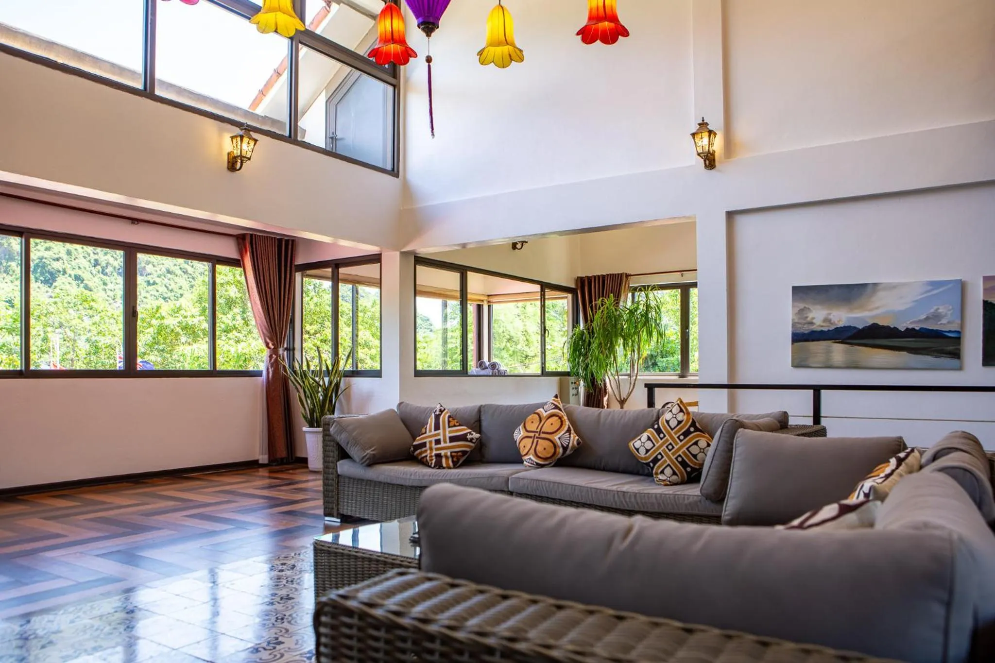 Living room in Victory Road Villas