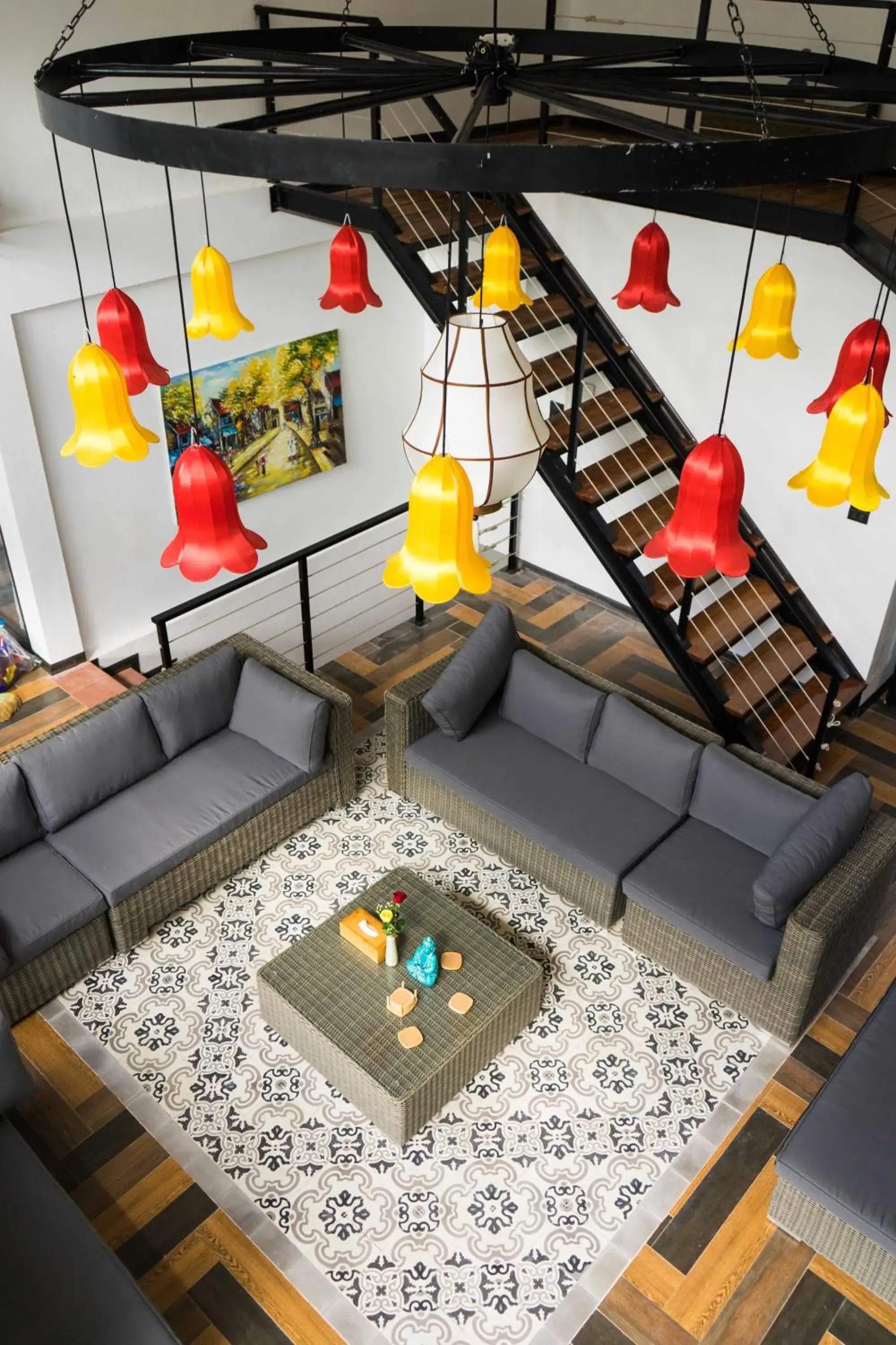 Living room in Victory Road Villas Living room in Victory Road Villas