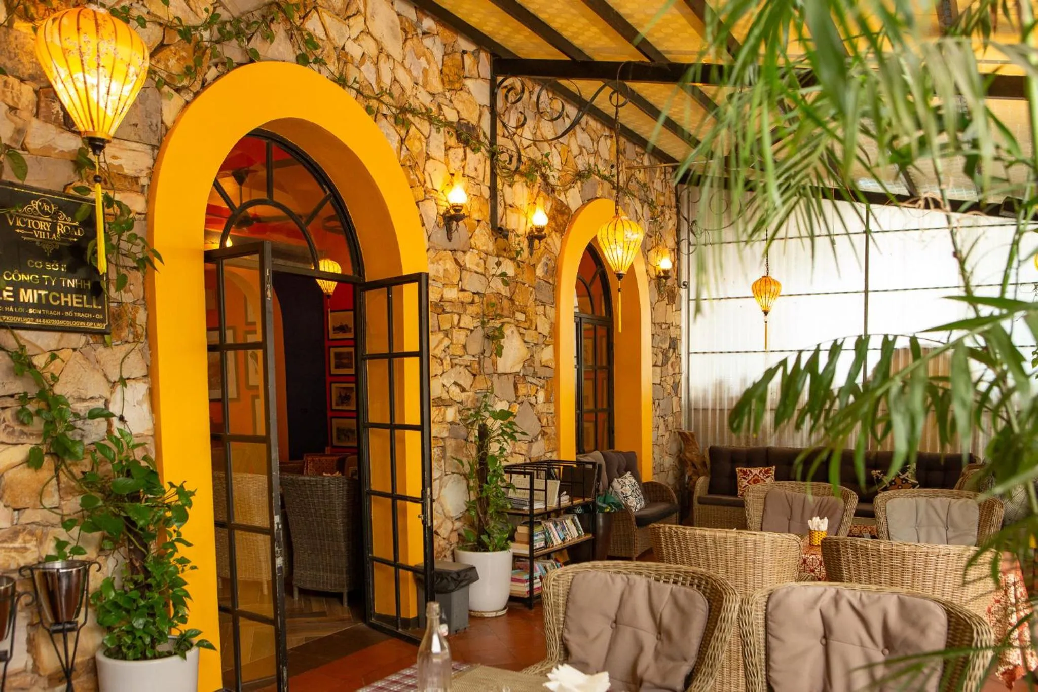 Patio in Victory Road Villas