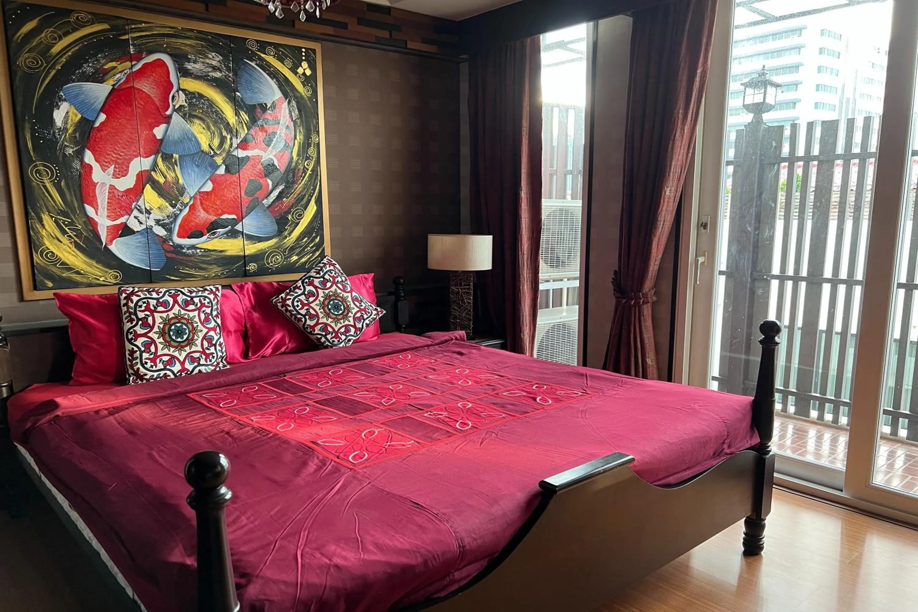 Bed in Sabai Sabai@Sukhumvit Hotel