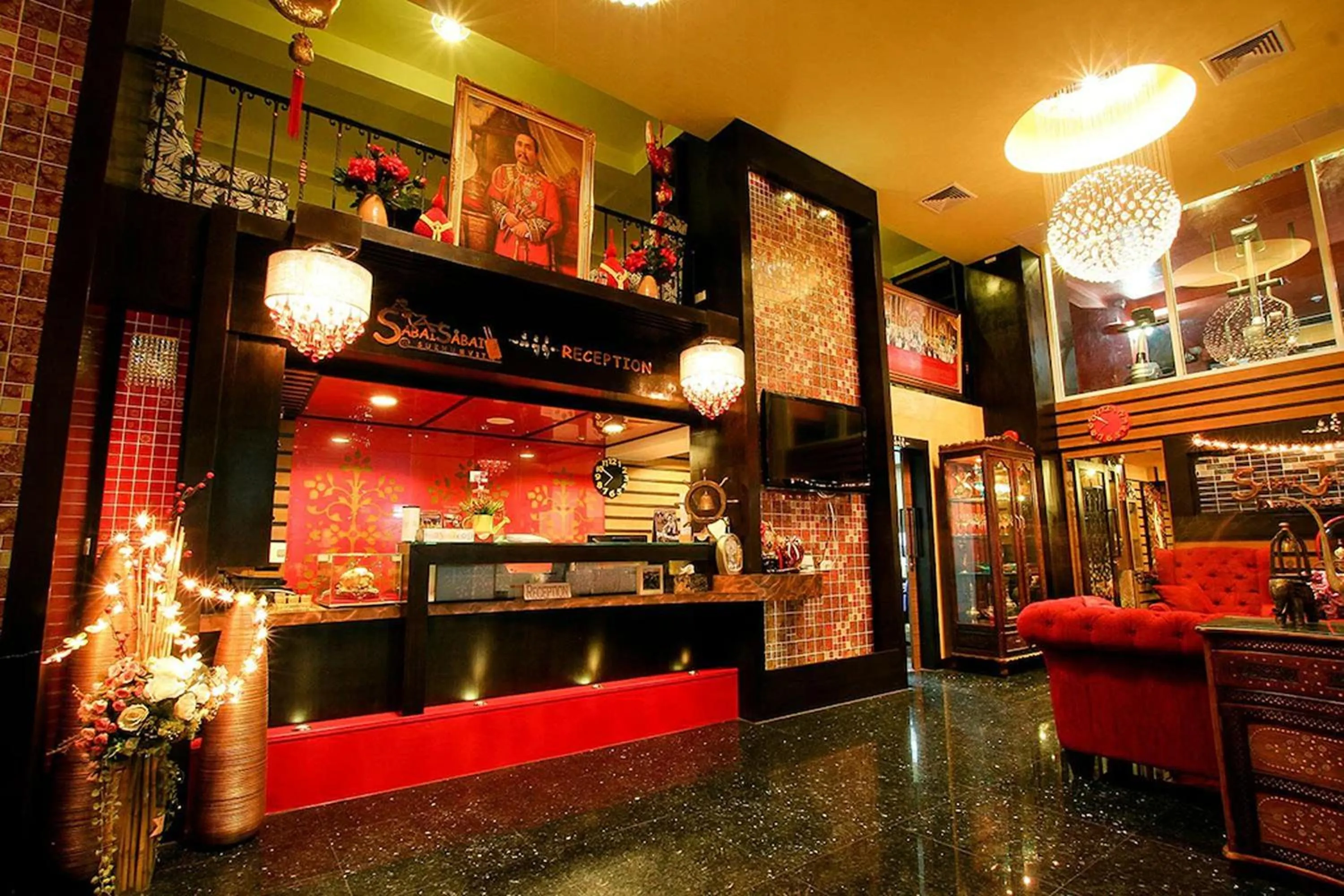Lobby or reception in Sabai Sabai@Sukhumvit Hotel