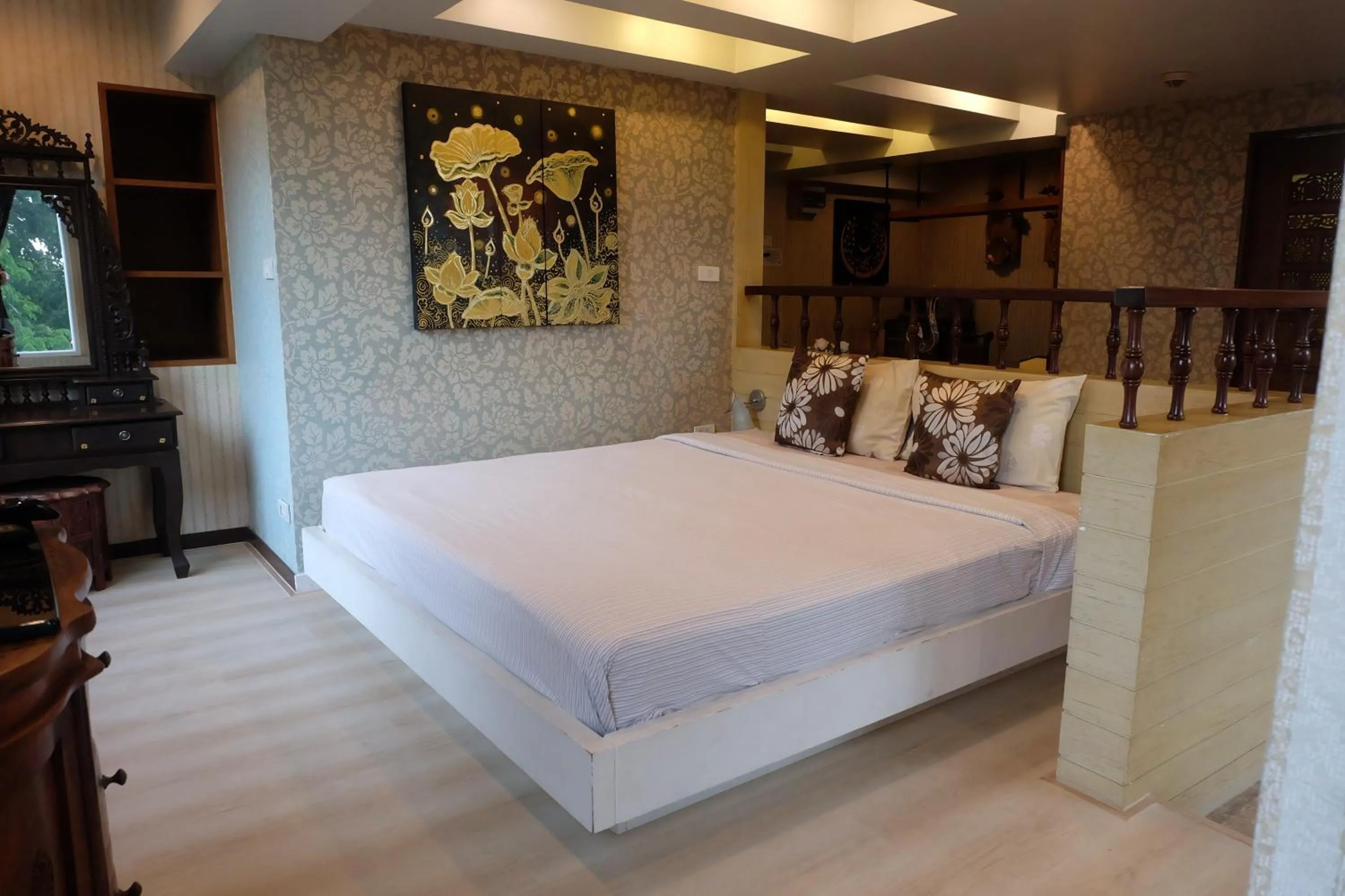 Bed in Sabai Sabai@Sukhumvit Hotel