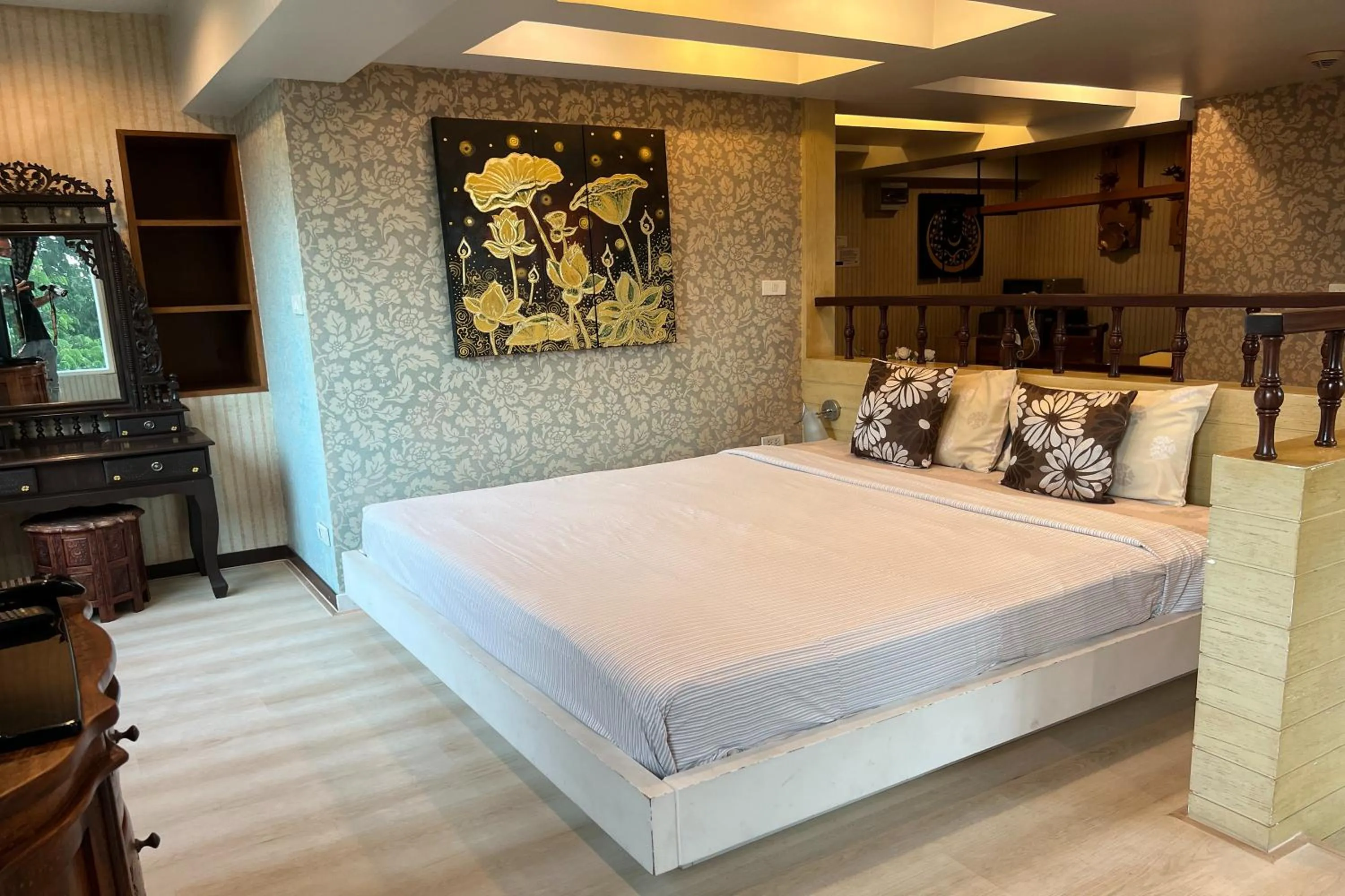 Bed in Sabai Sabai@Sukhumvit Hotel