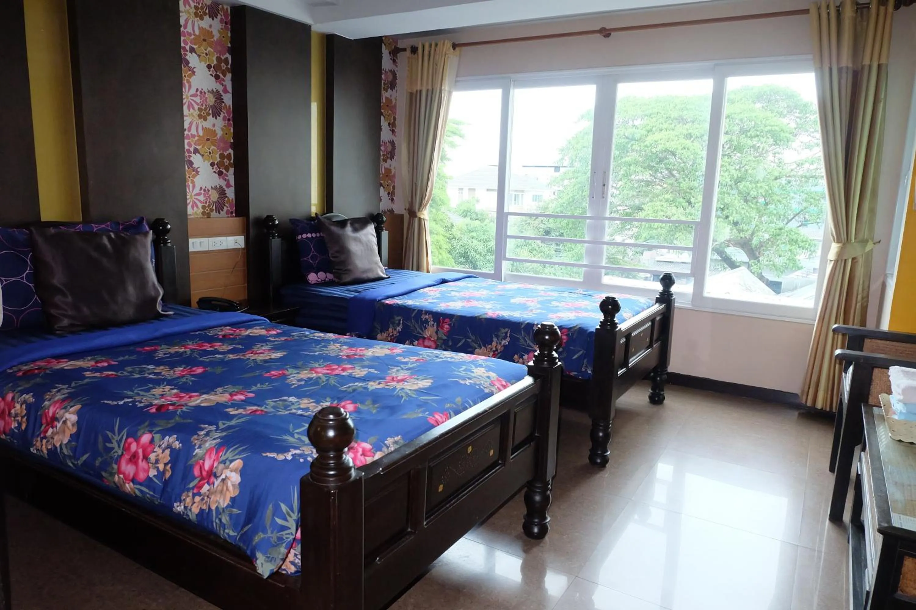 Bed in Sabai Sabai@Sukhumvit Hotel
