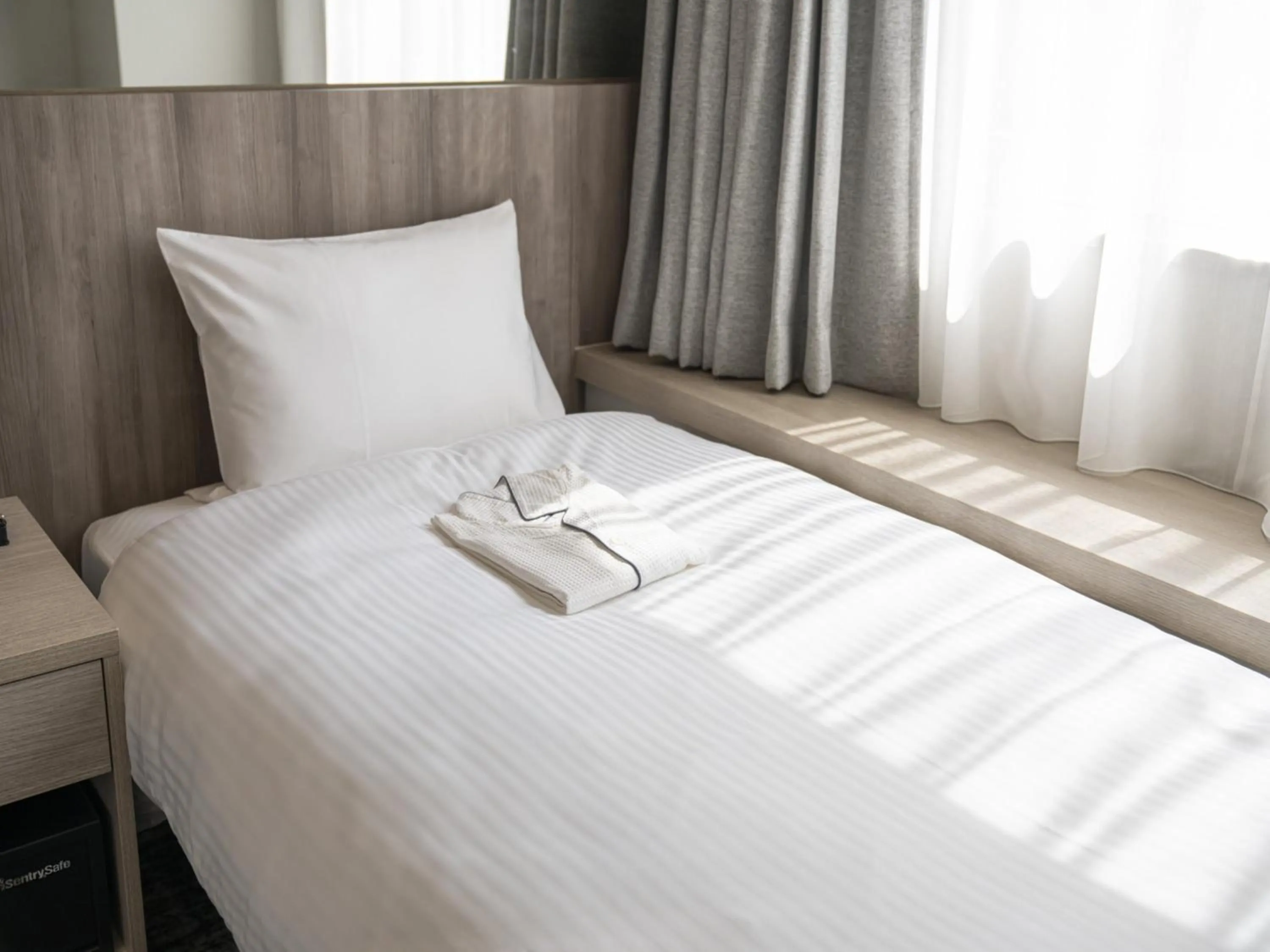 Bed in Hotel Brighton City Osaka Kitahama