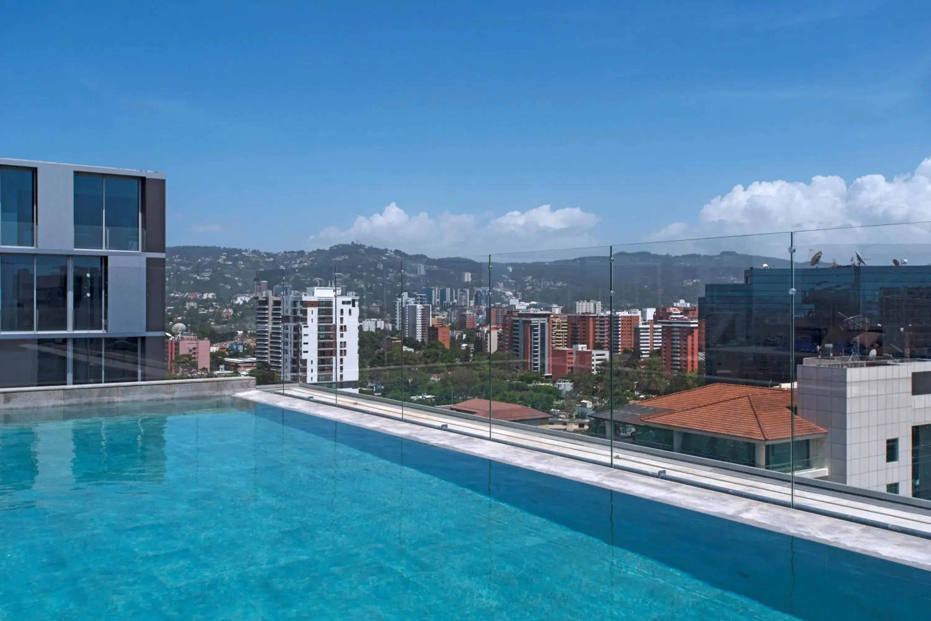 Swimming pool in Hyatt Centric Guatemala City Swimming pool in Hyatt Centric Guatemala City