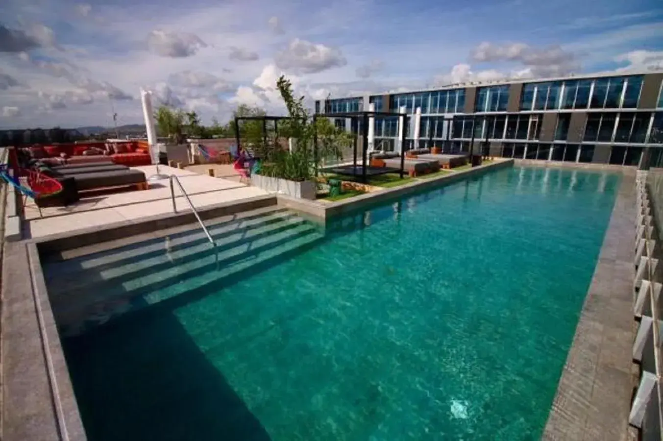 Swimming pool in Hyatt Centric Guatemala City Swimming pool in Hyatt Centric Guatemala City