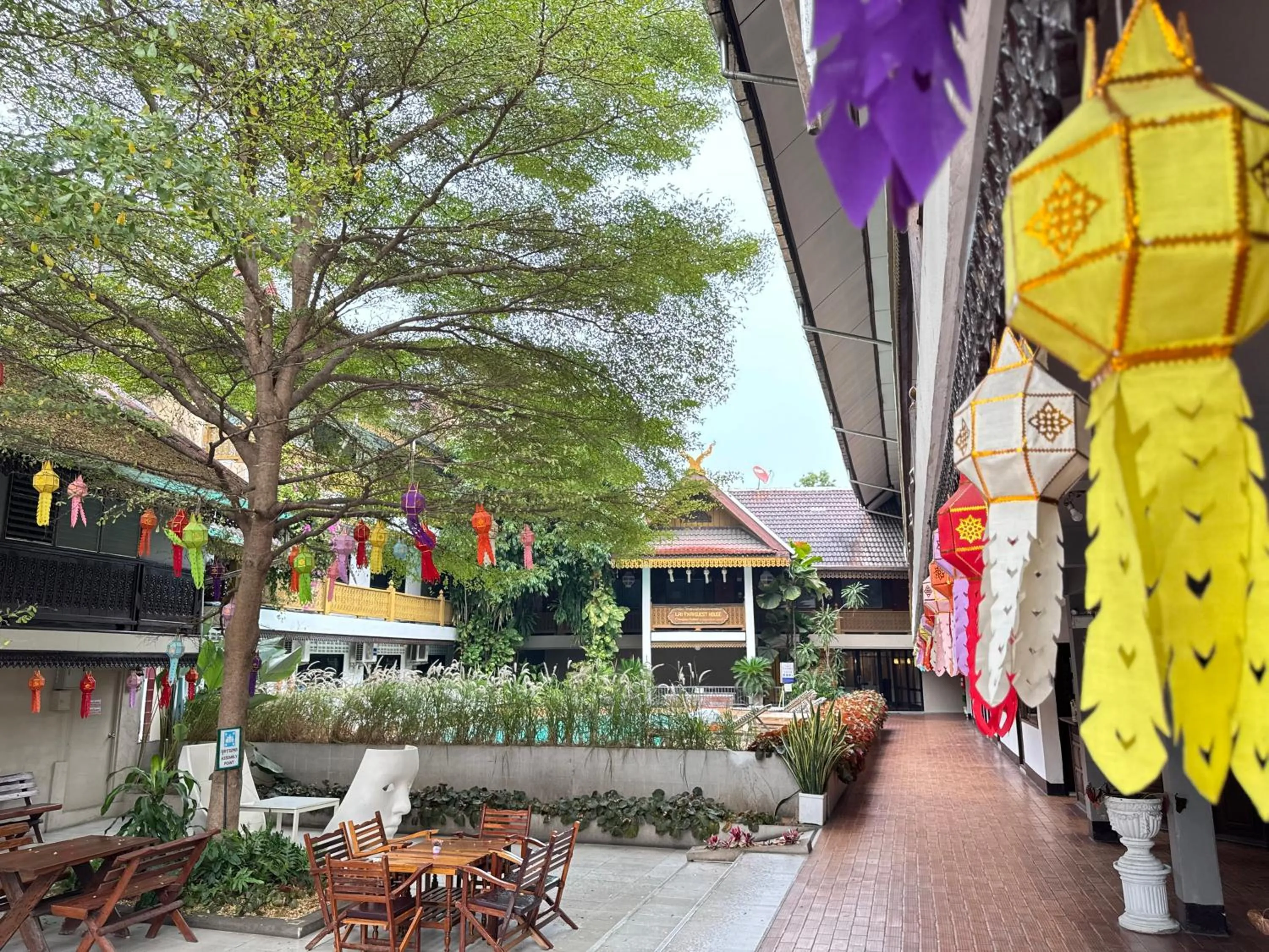 Area and facilities in Lai Thai Guest House