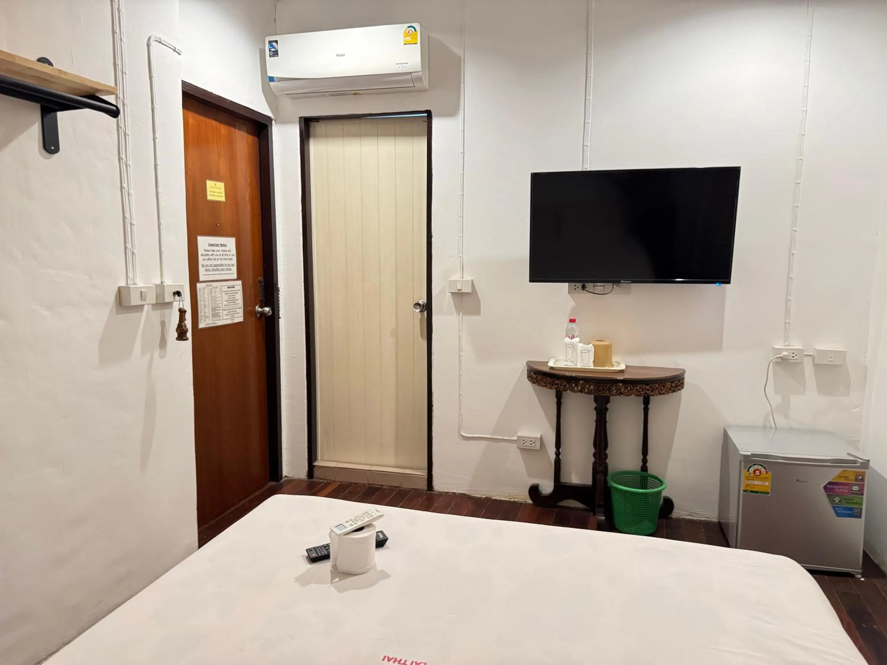 Bed in Lai Thai Guest House