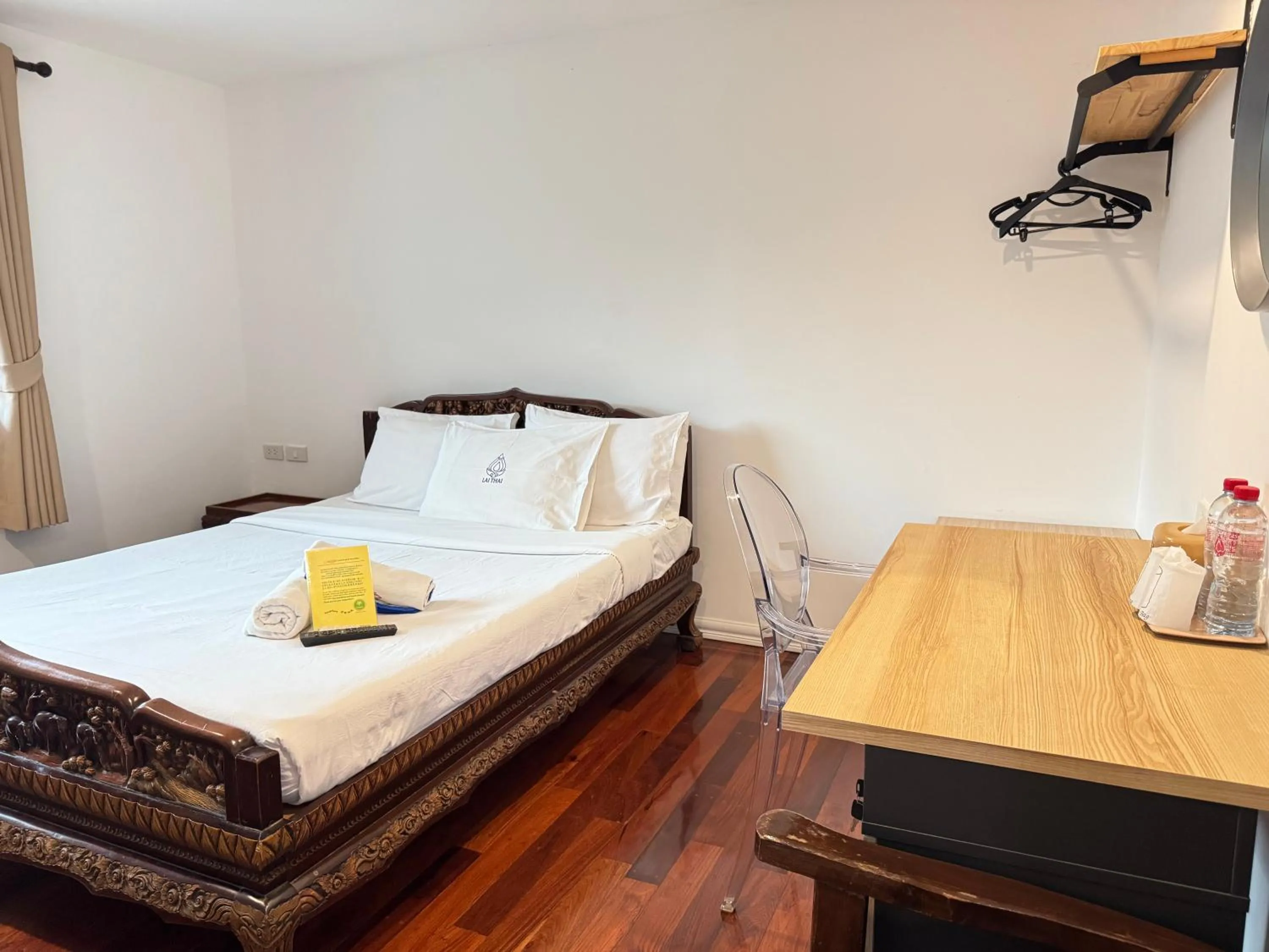 Bed in Lai Thai Guest House