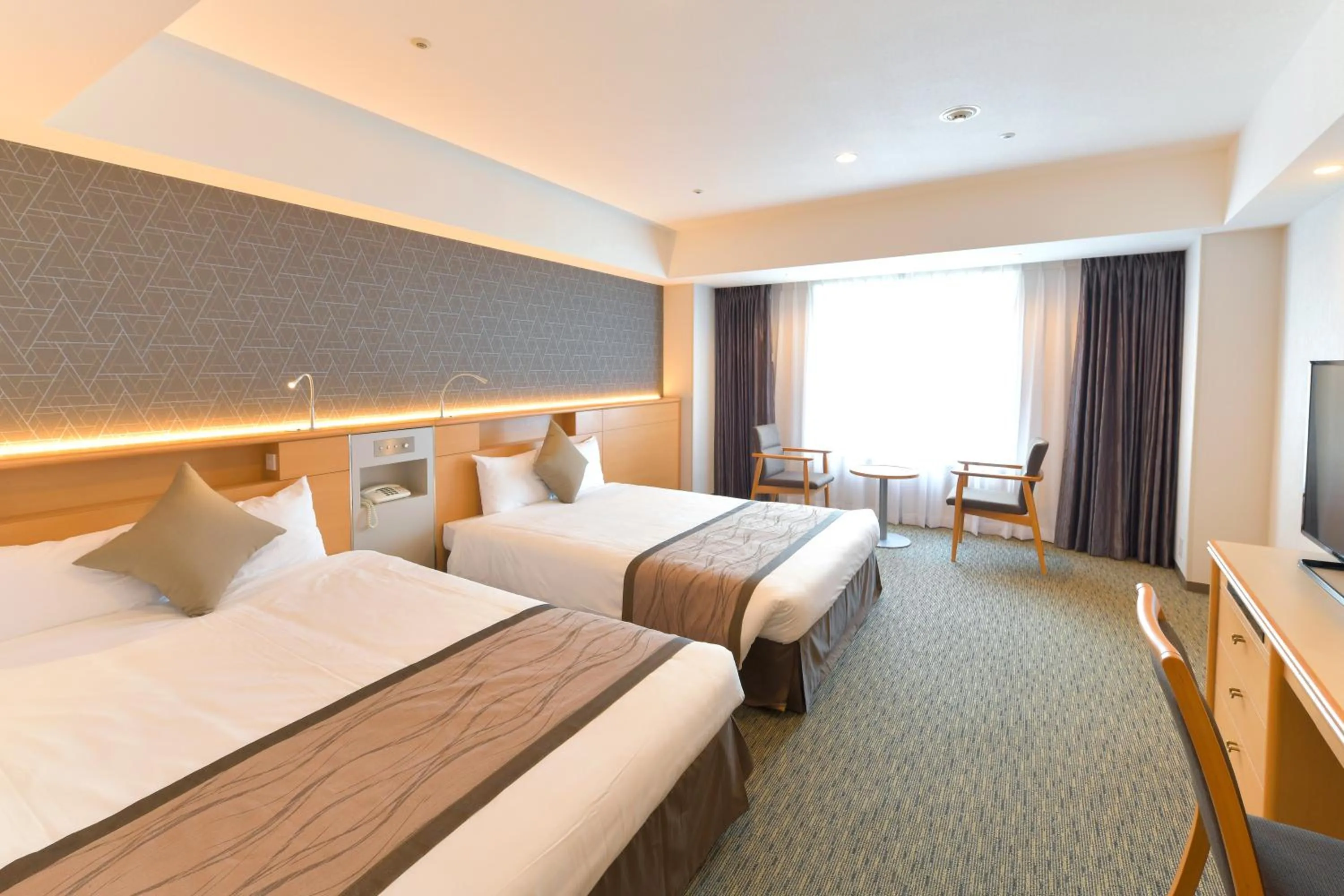 Photo of the whole room, Bed in Narita Tobu Hotel Airport