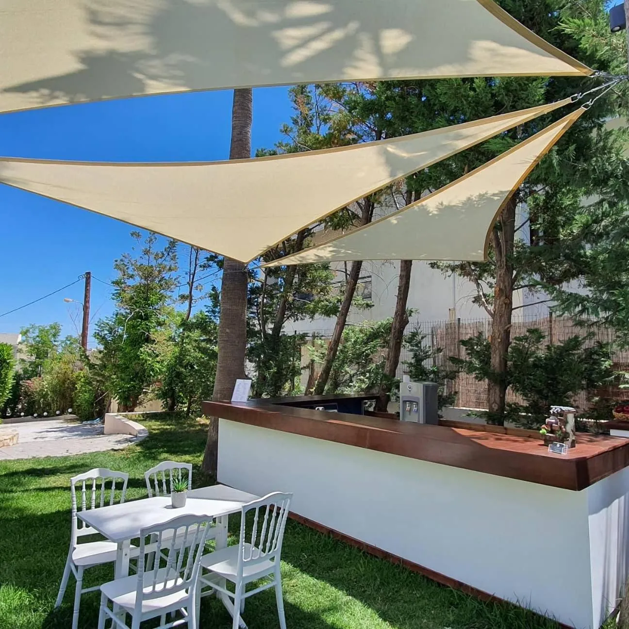 Patio in Elizabeth Suites