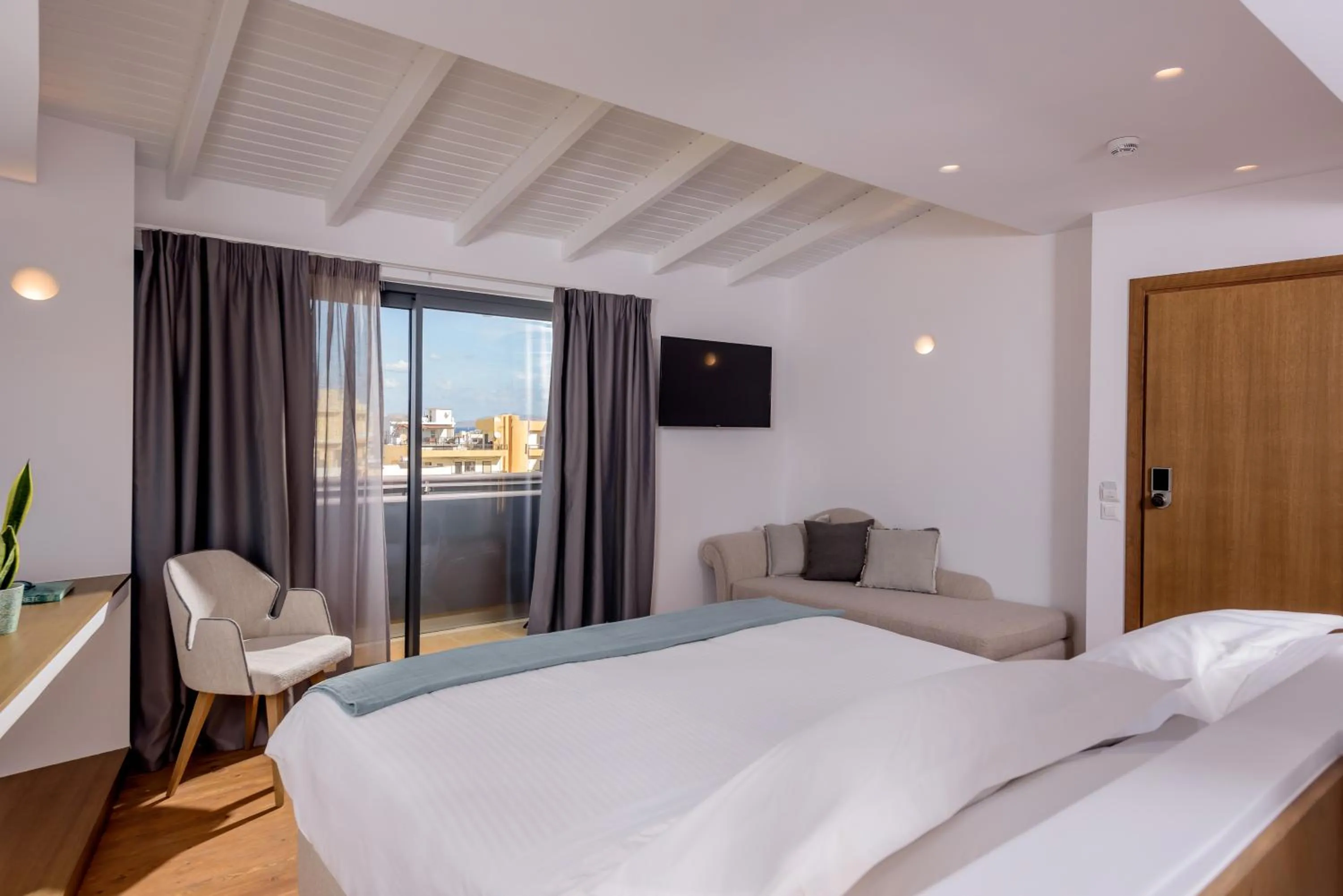 Bed in Iraklion Hotel