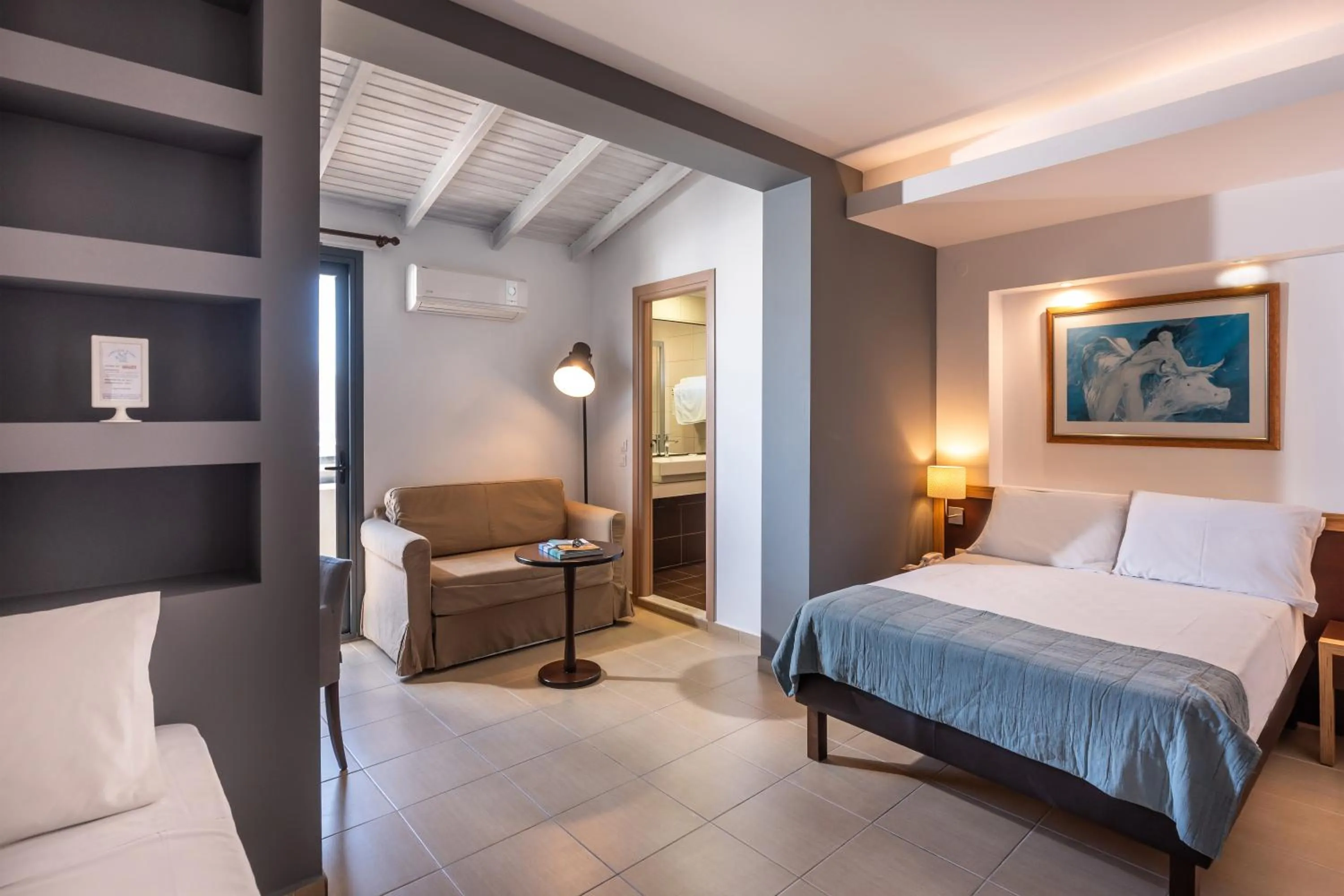 Bed in Iraklion Hotel