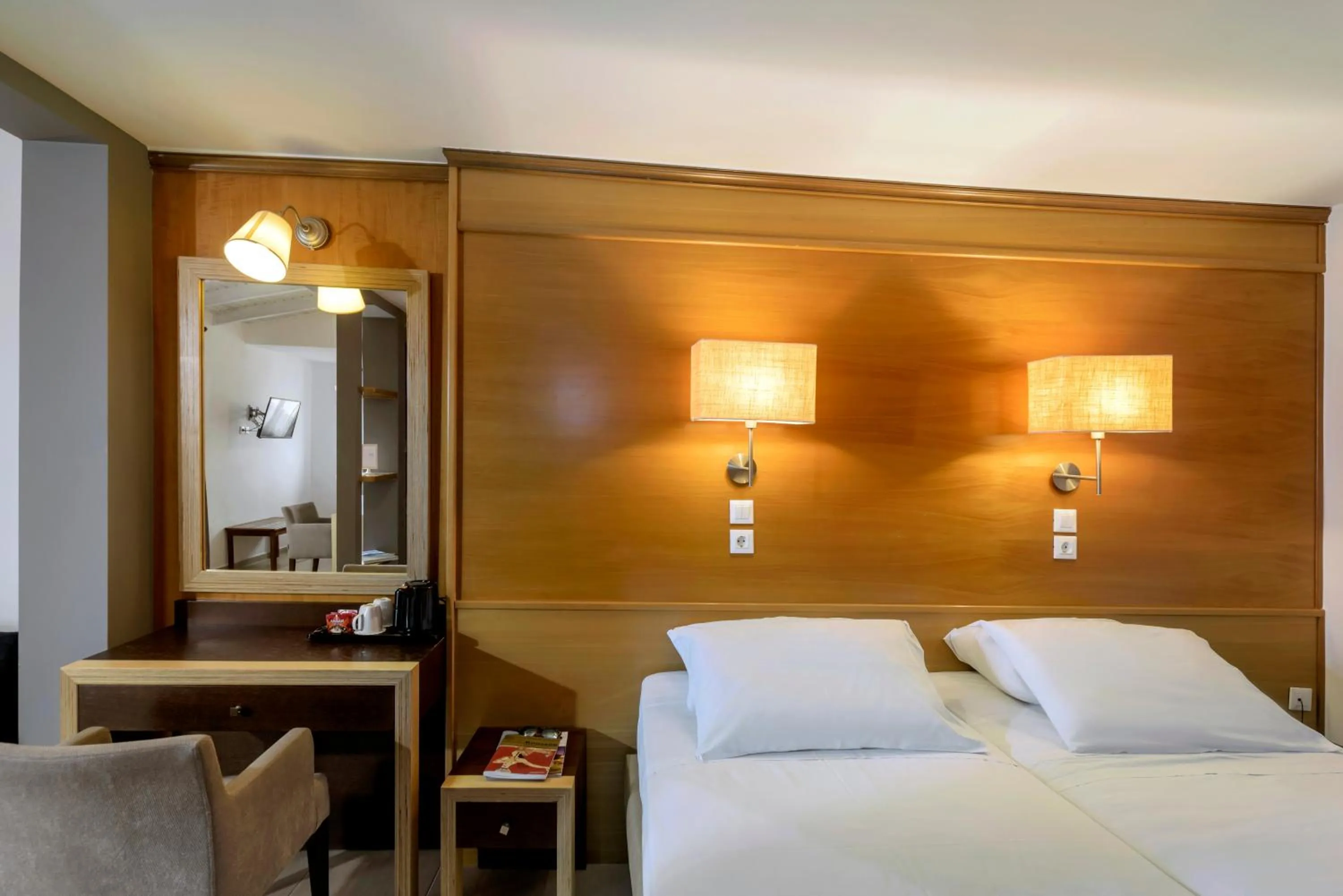 Bed in Iraklion Hotel