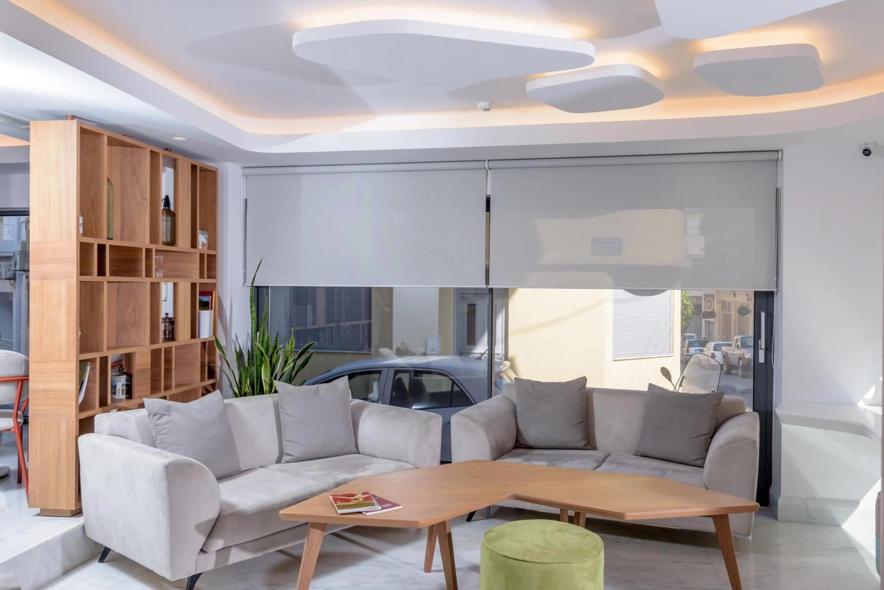 Lobby or reception in Iraklion Hotel