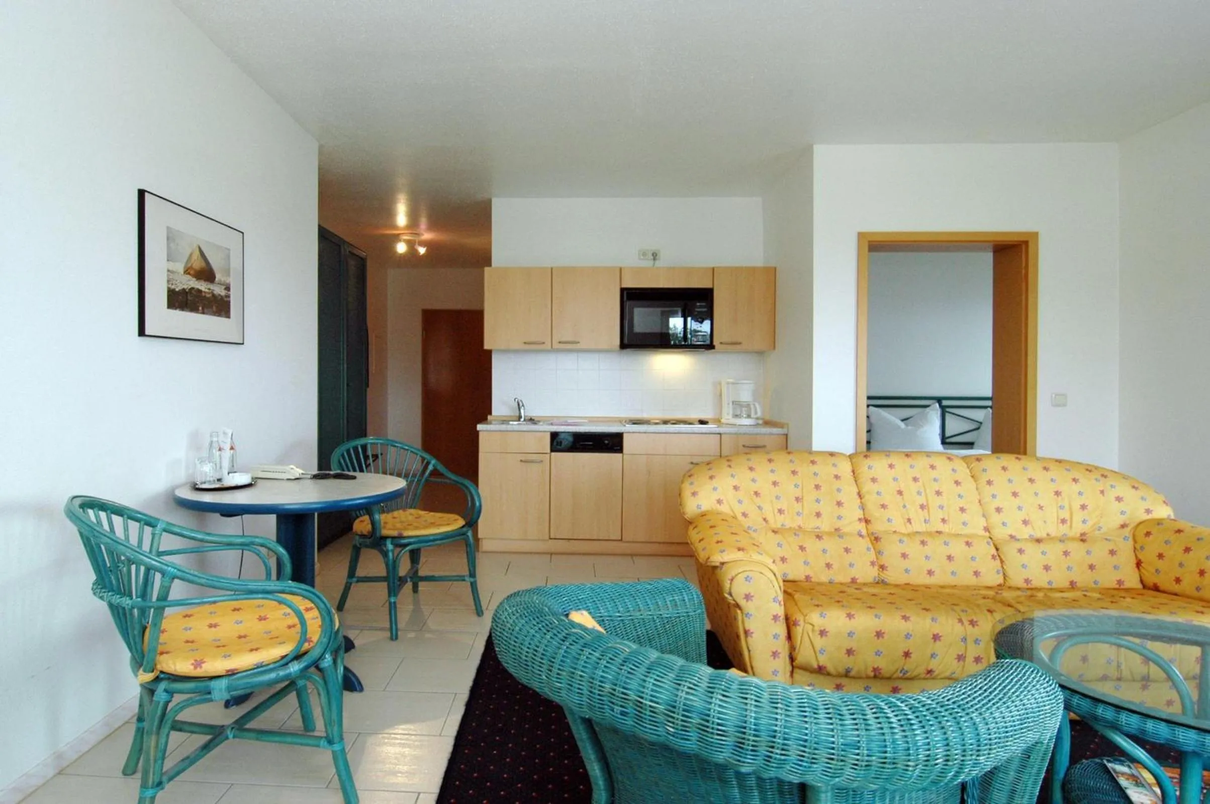 Kitchen or kitchenette in Panorama Hotel Lohme