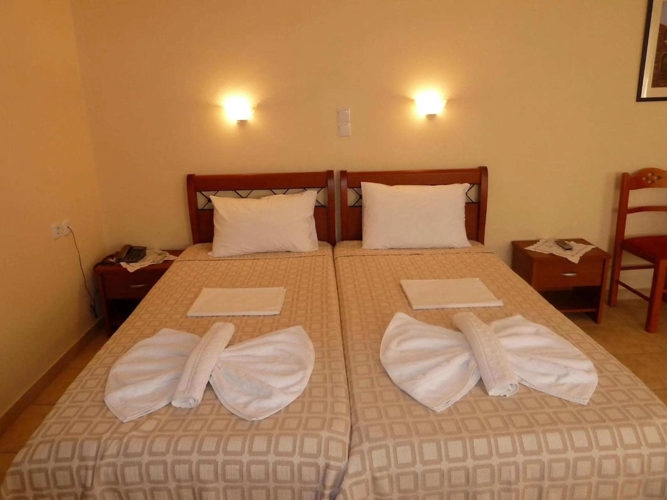 Bed in Elafonisos Diamond Resort