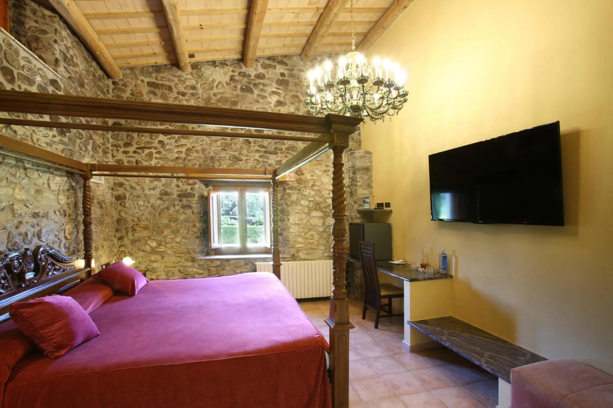 Bed in Mas la Casassa