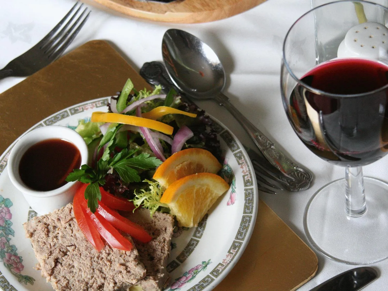 Food close-up in The Brantwood Hotel