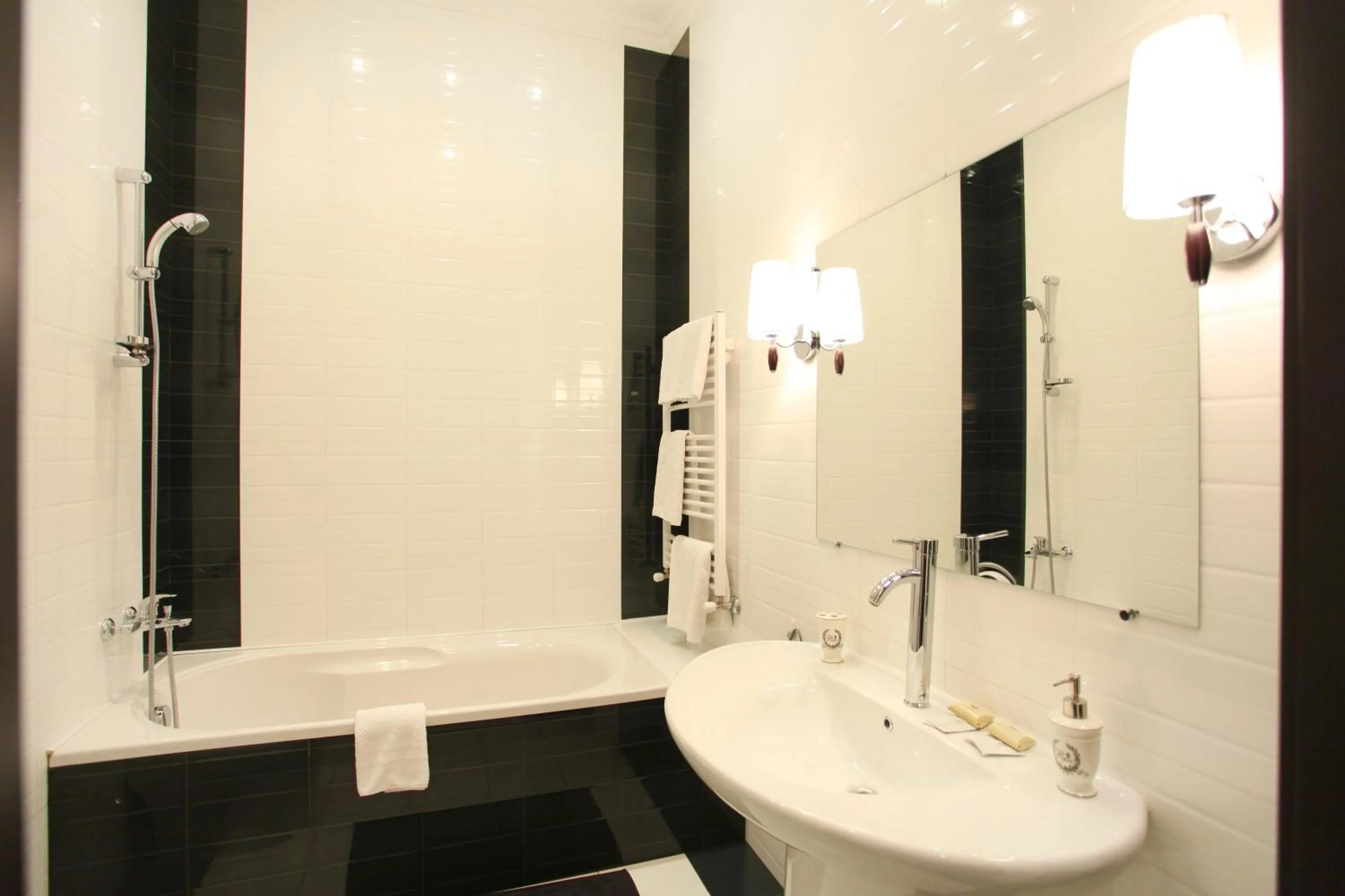 Bathroom in Ekaterina Hotel