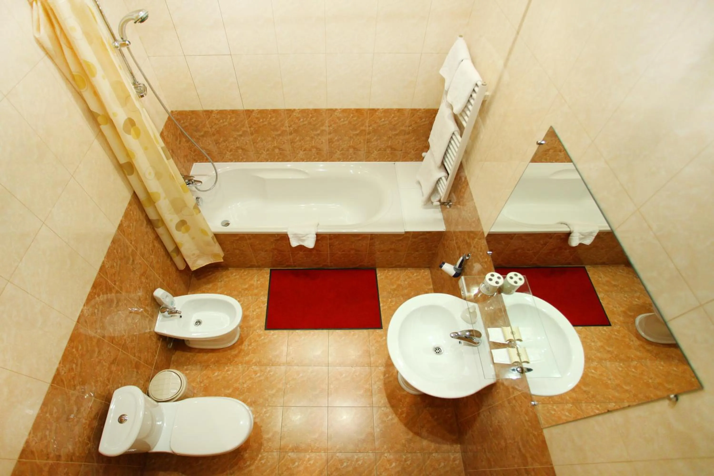 Bathroom in Ekaterina Hotel