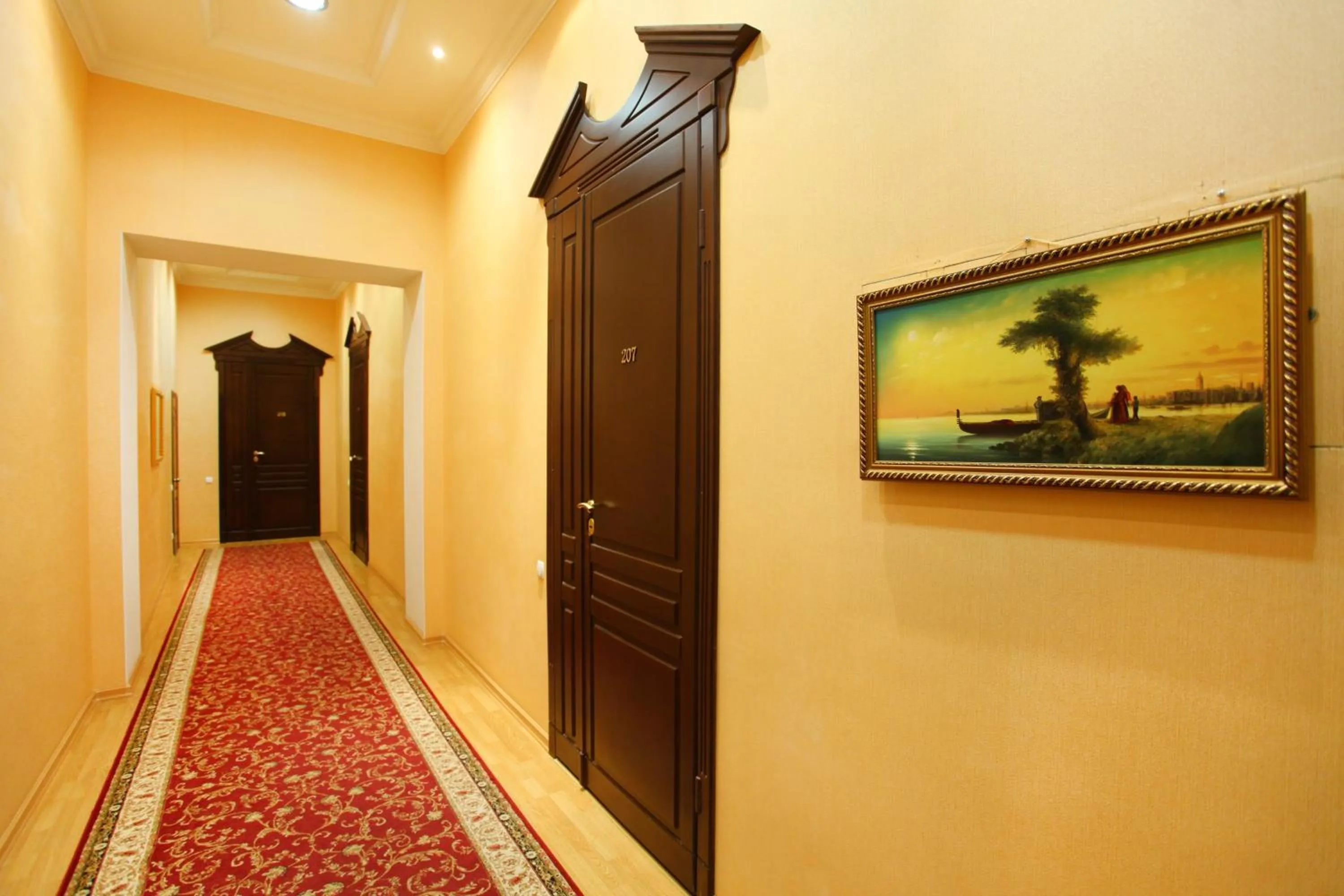 Decorative detail in Ekaterina Hotel