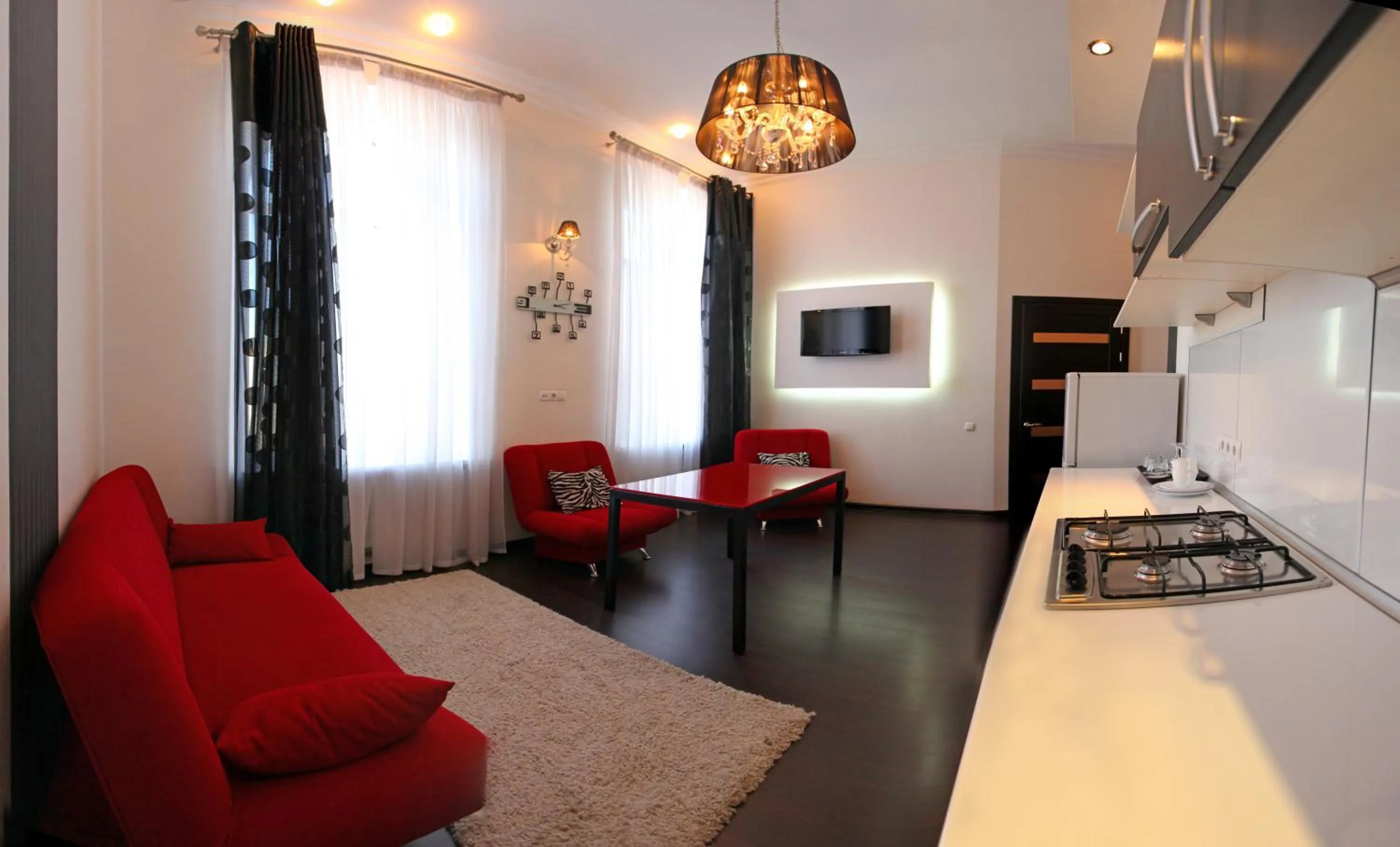 Living room in Ekaterina Hotel