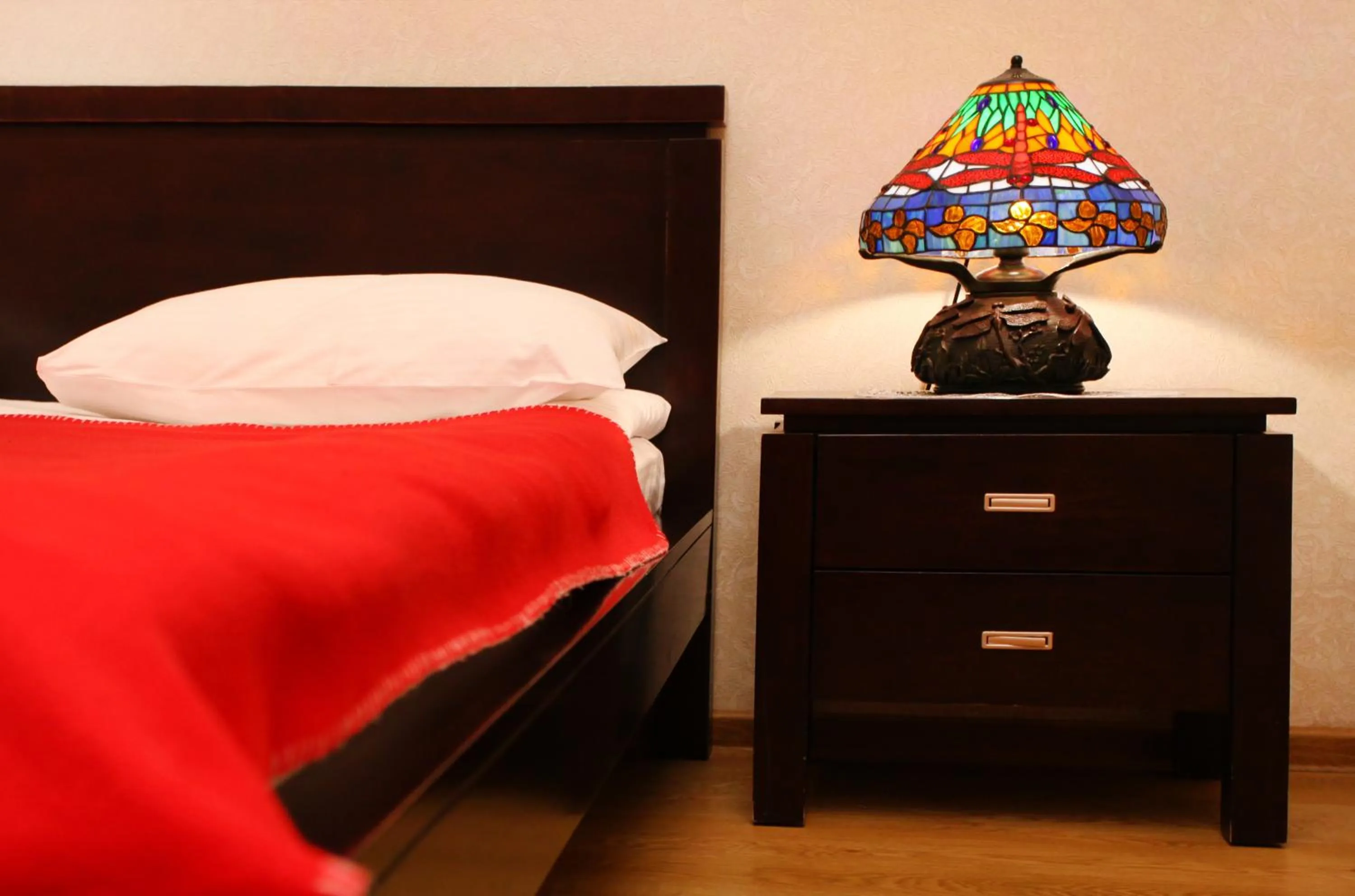 Decorative detail, Bed in Ekaterina Hotel