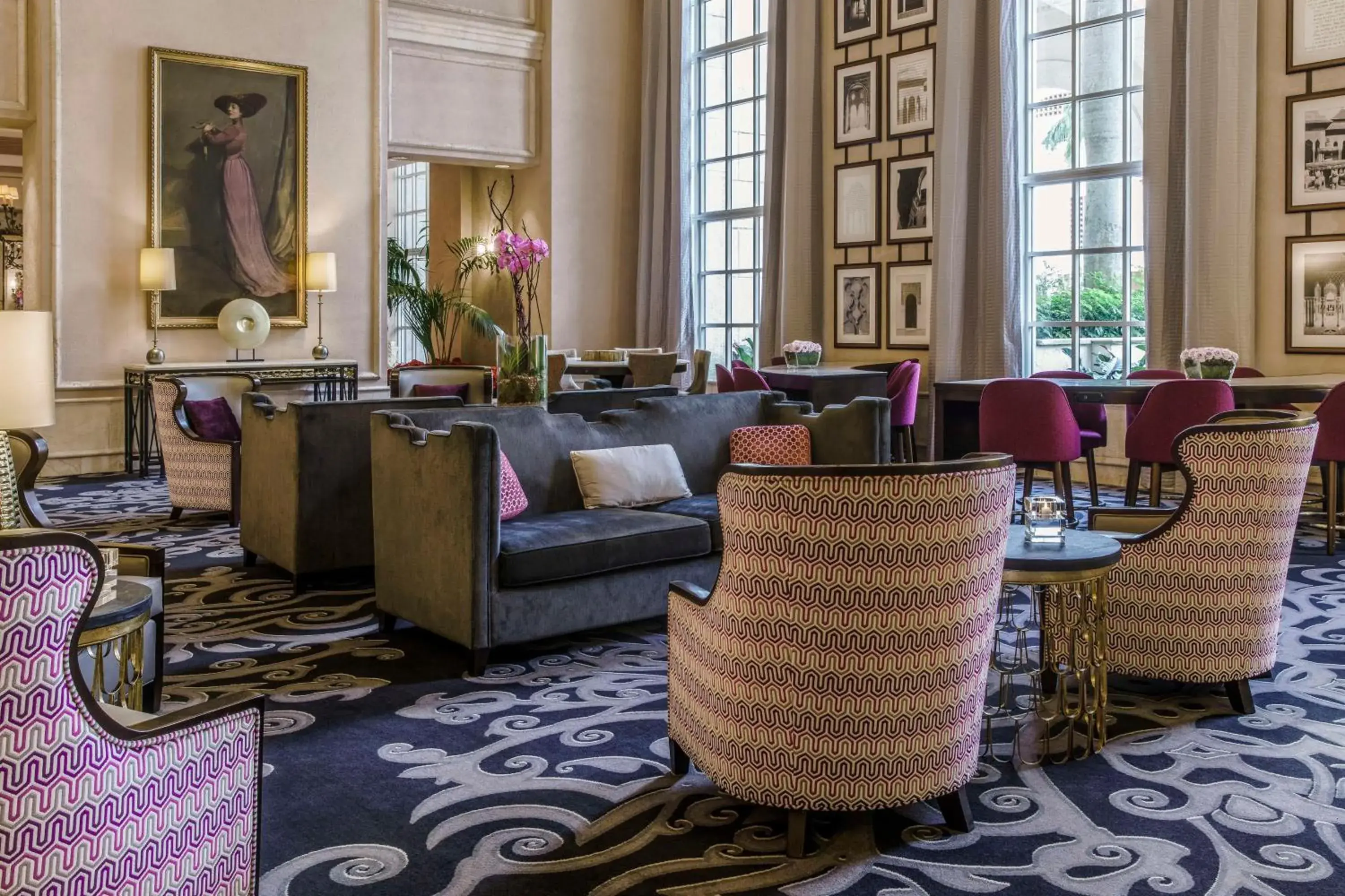 Lobby or reception in Hyatt Regency Coral Gables in Miami Lobby or reception in Hyatt Regency Coral Gables in Miami