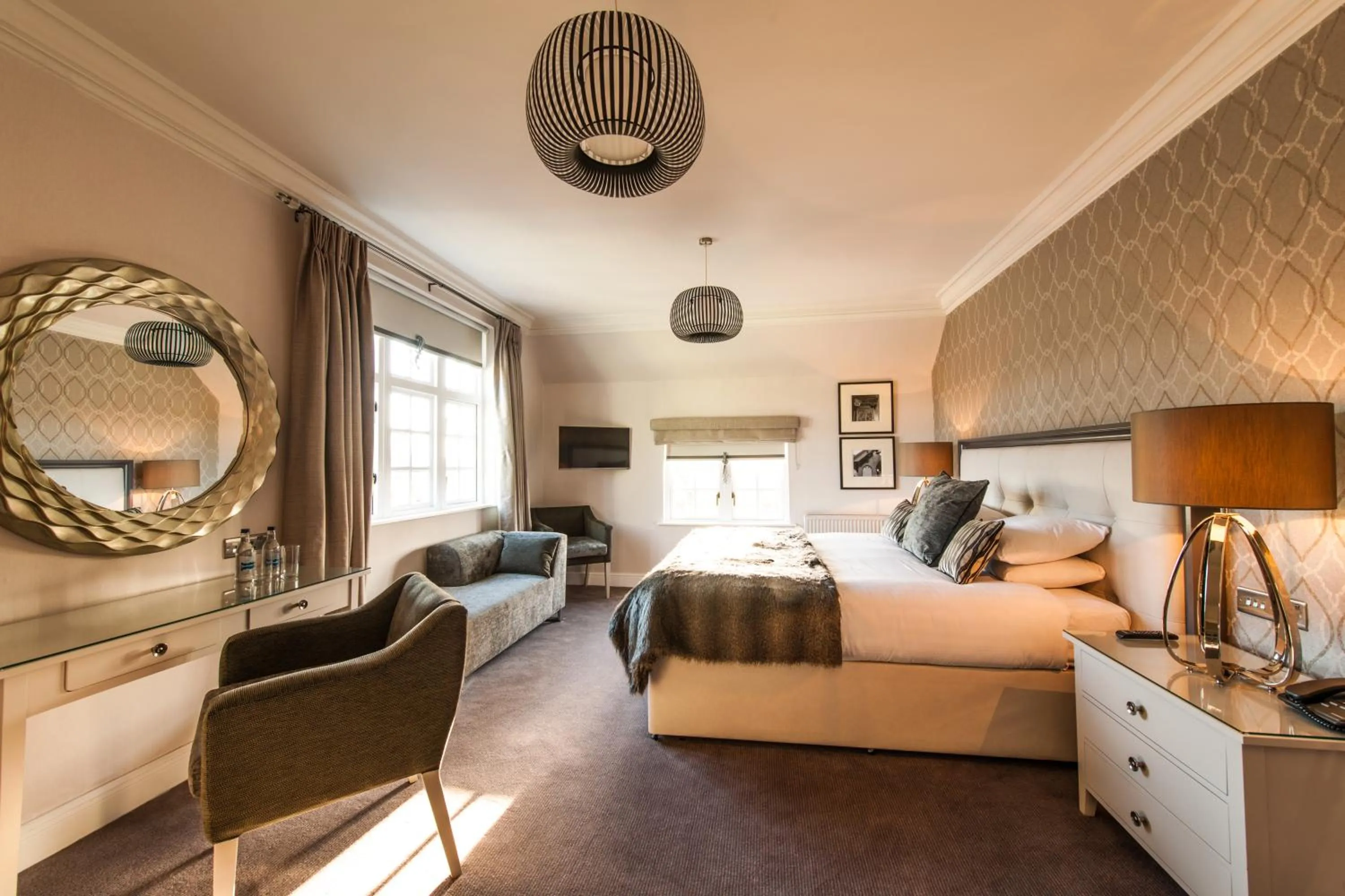 Bedroom, Bed in Piersland House