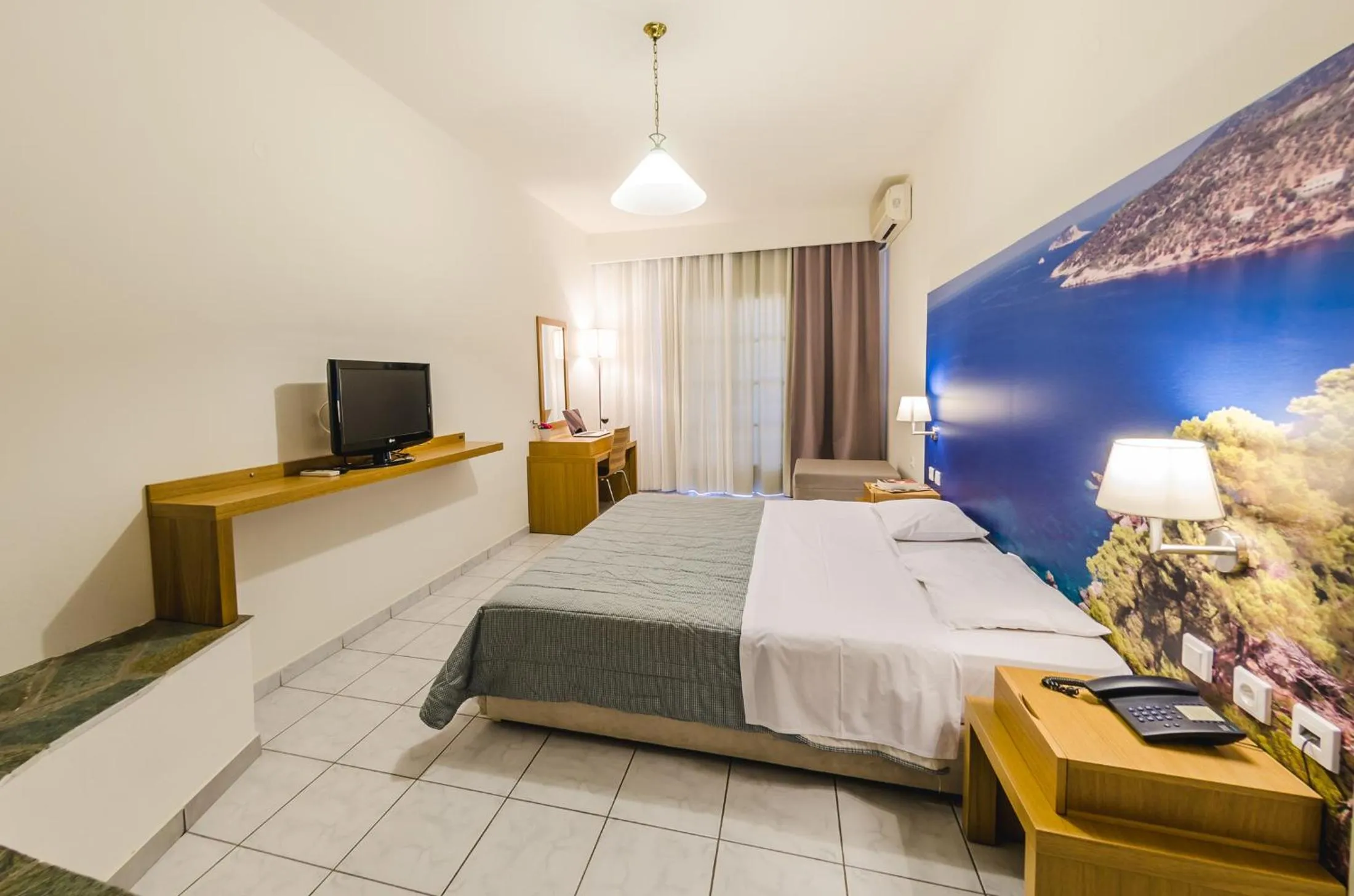 Photo of the whole room, Bed in Hotel Nereides